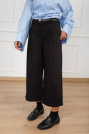 Pantalone 3/4 sartoriale con pinces Tensione IN