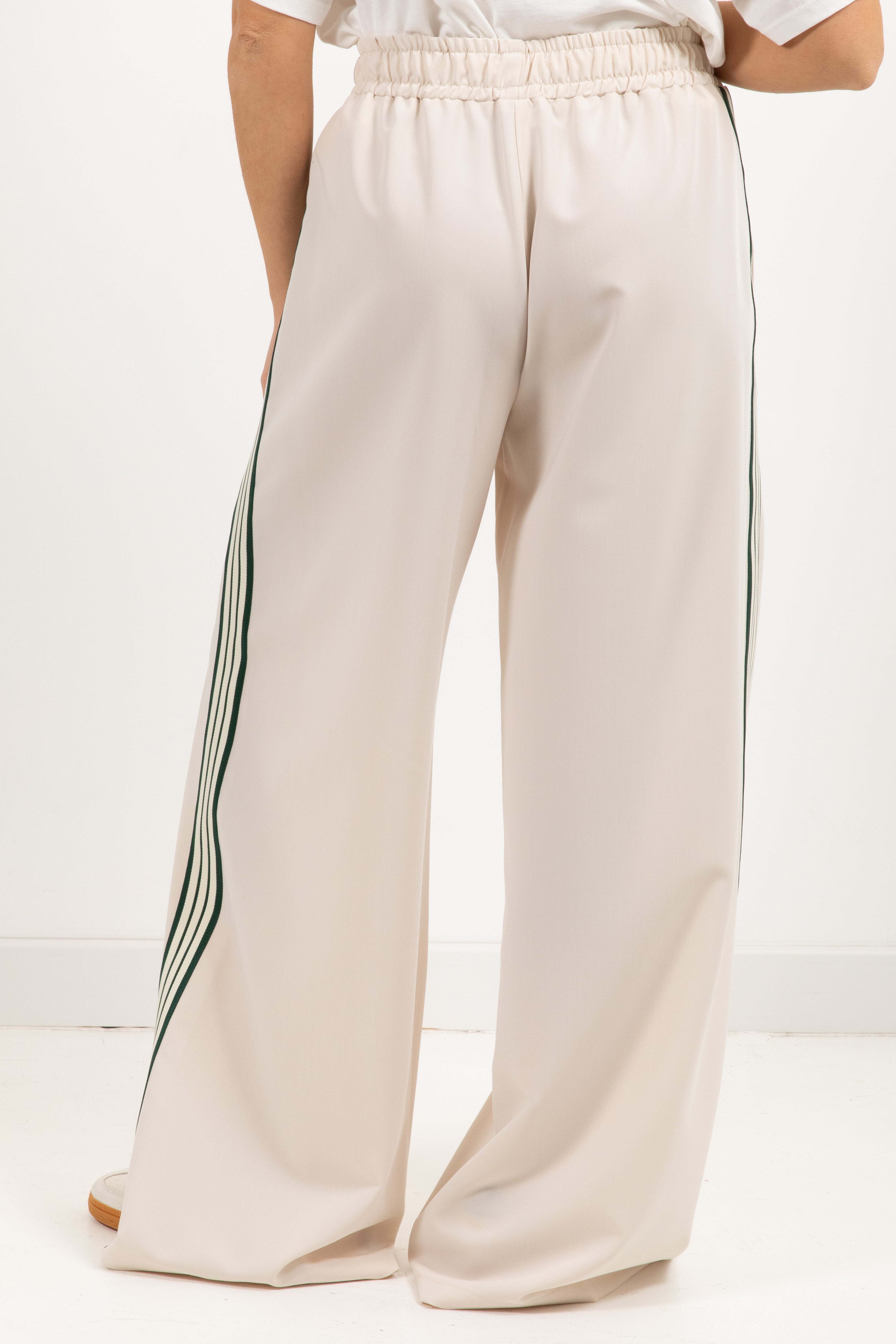 Pantalone gamba dritta con banda laterale ViCOLO