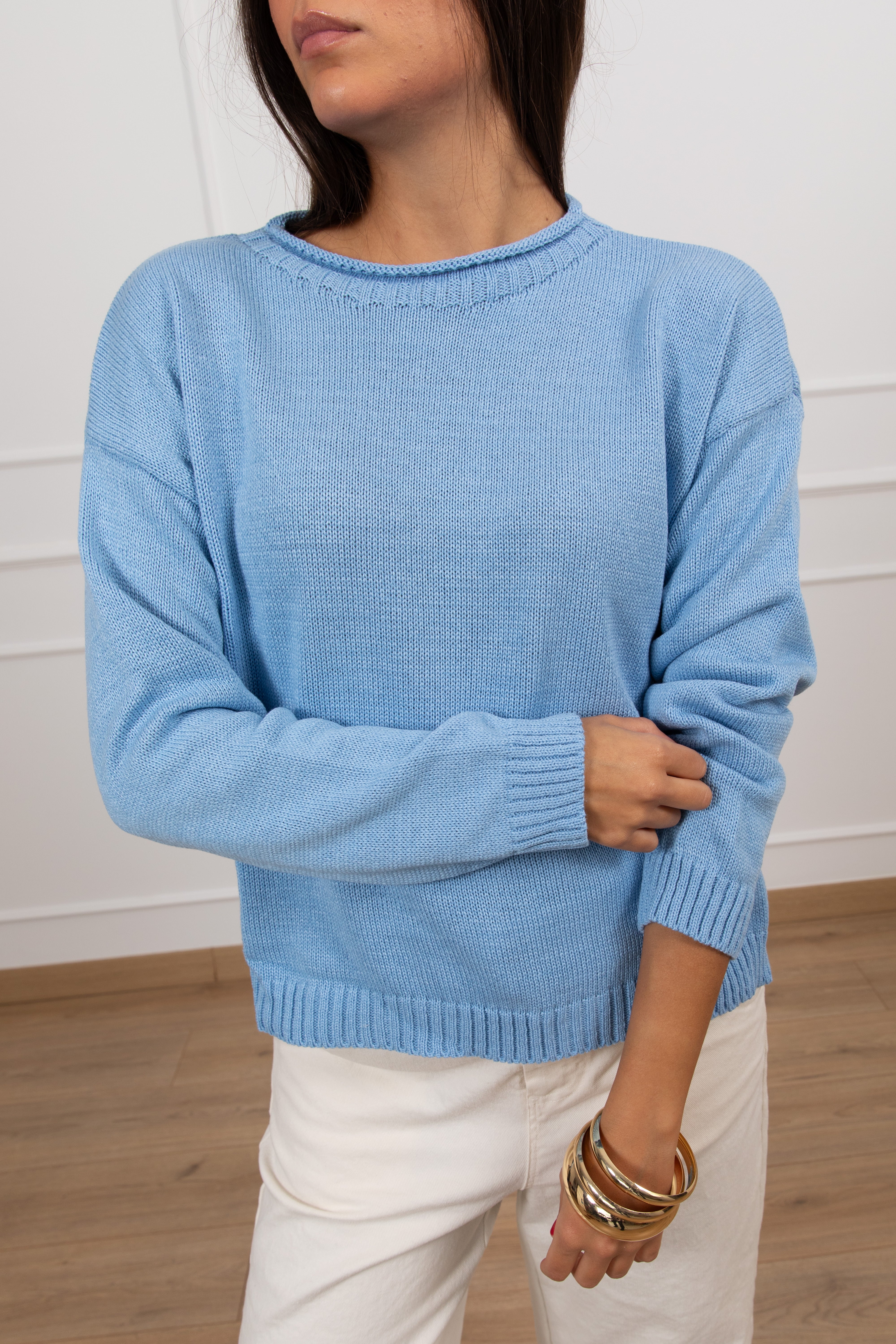 Maglia tinta unita in modal Tensione IN