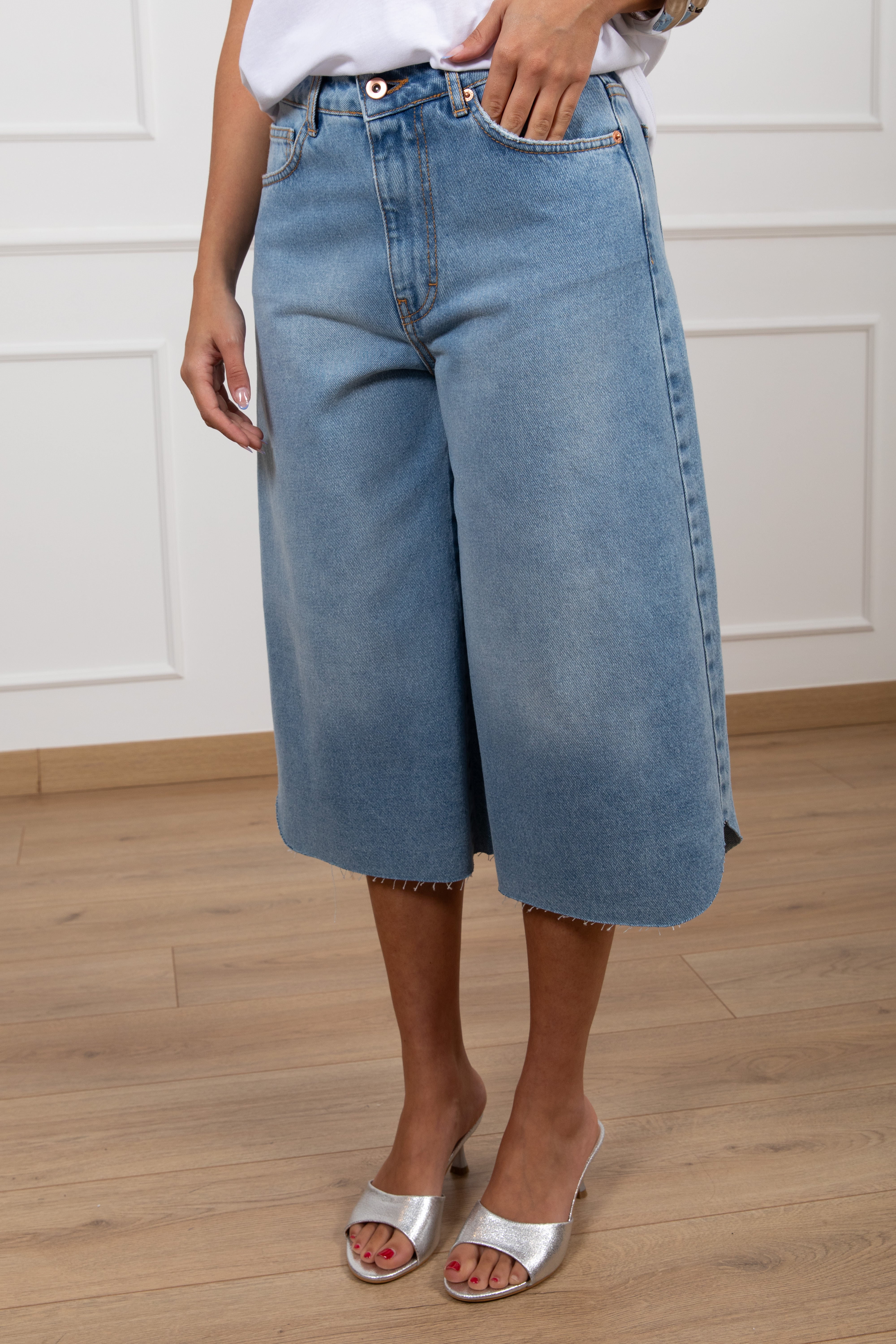 Bermudone in jeans Tensione IN