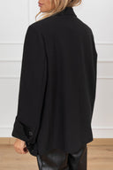 Giacca over-size variante nero Tensione IN