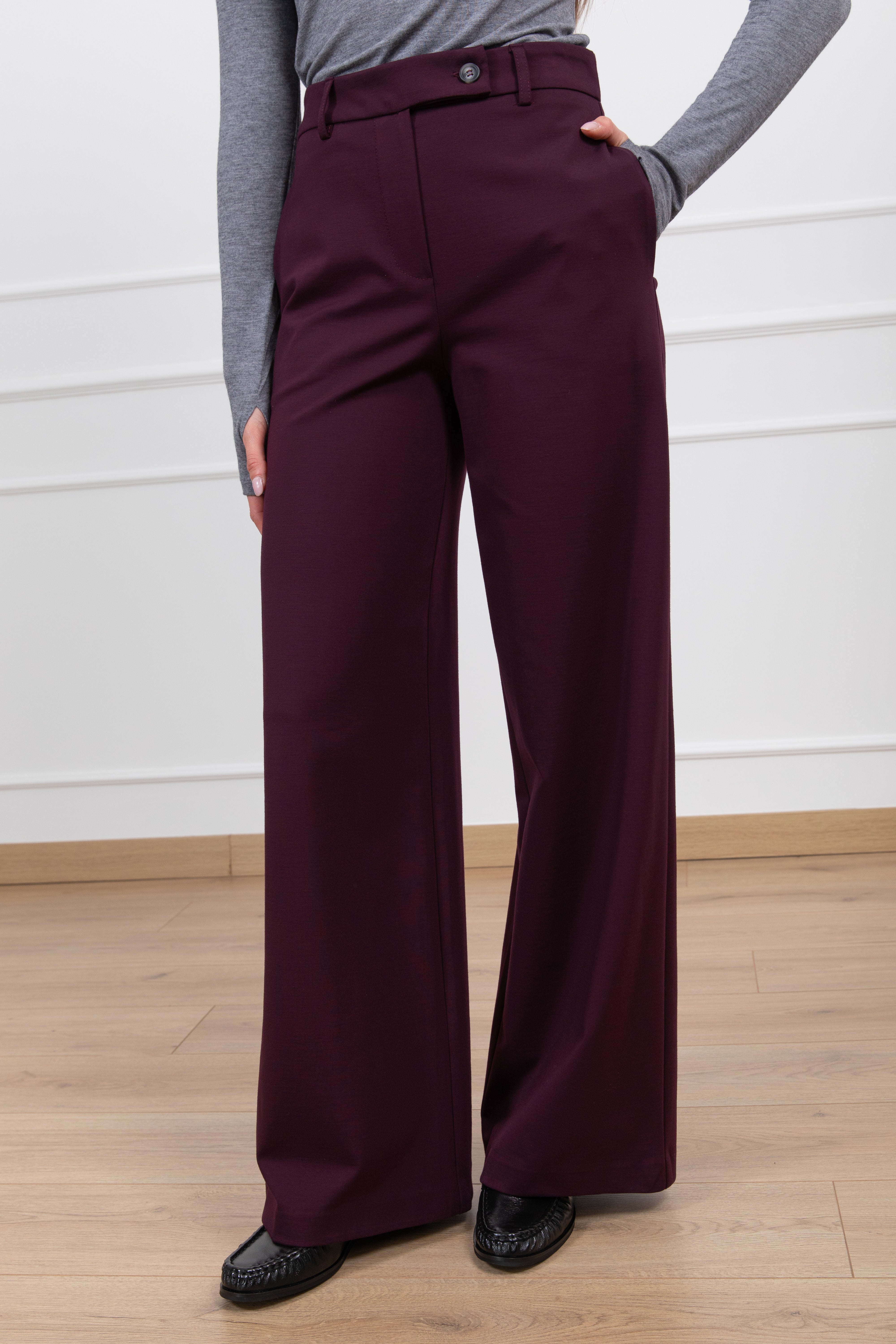 Pantalone gamba dritta in punto milano Tensione IN