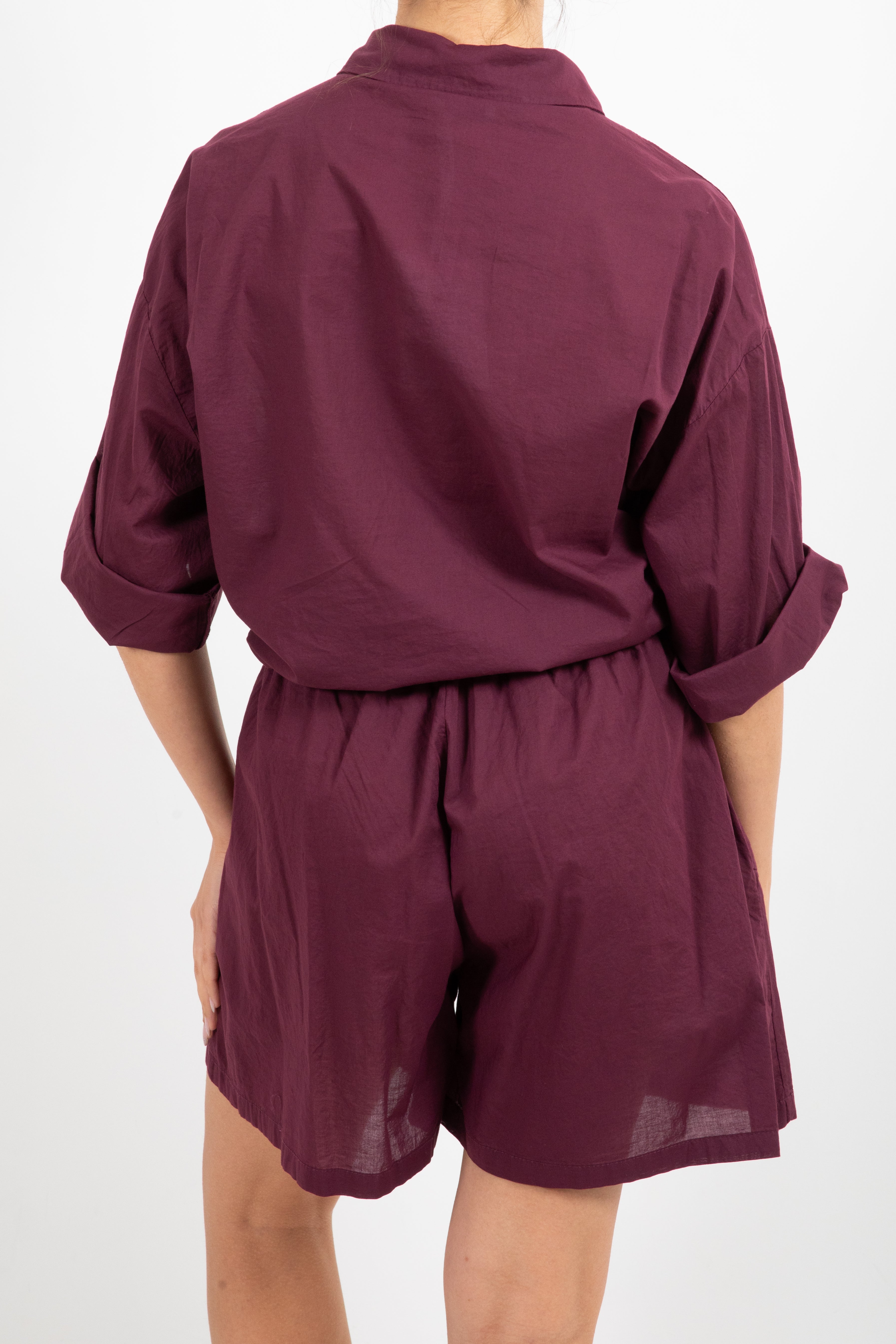 Coordinato camicia e shorts 100% cotone Susy Mix