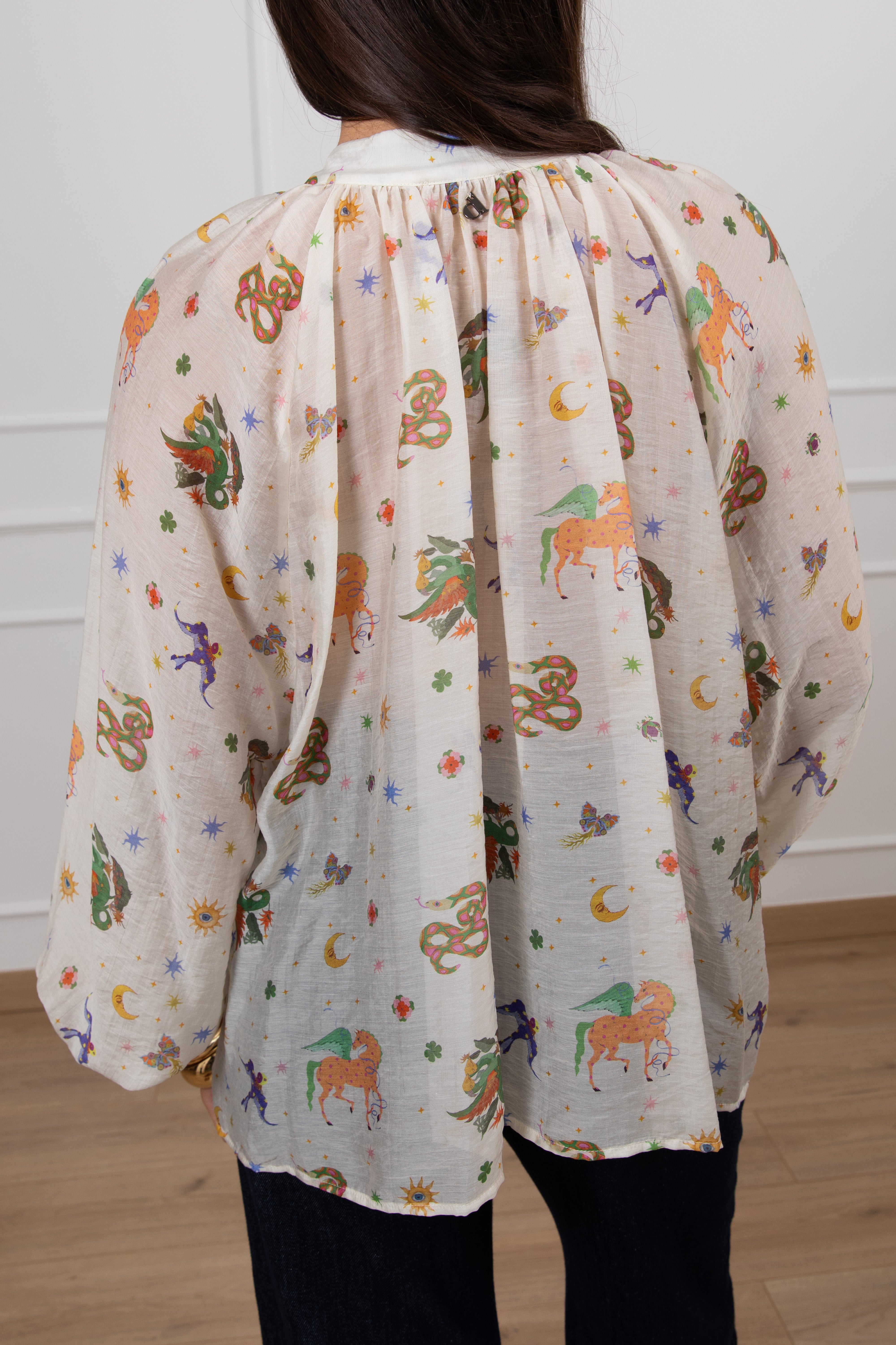 Camicia fantasia oroscopo Dixie