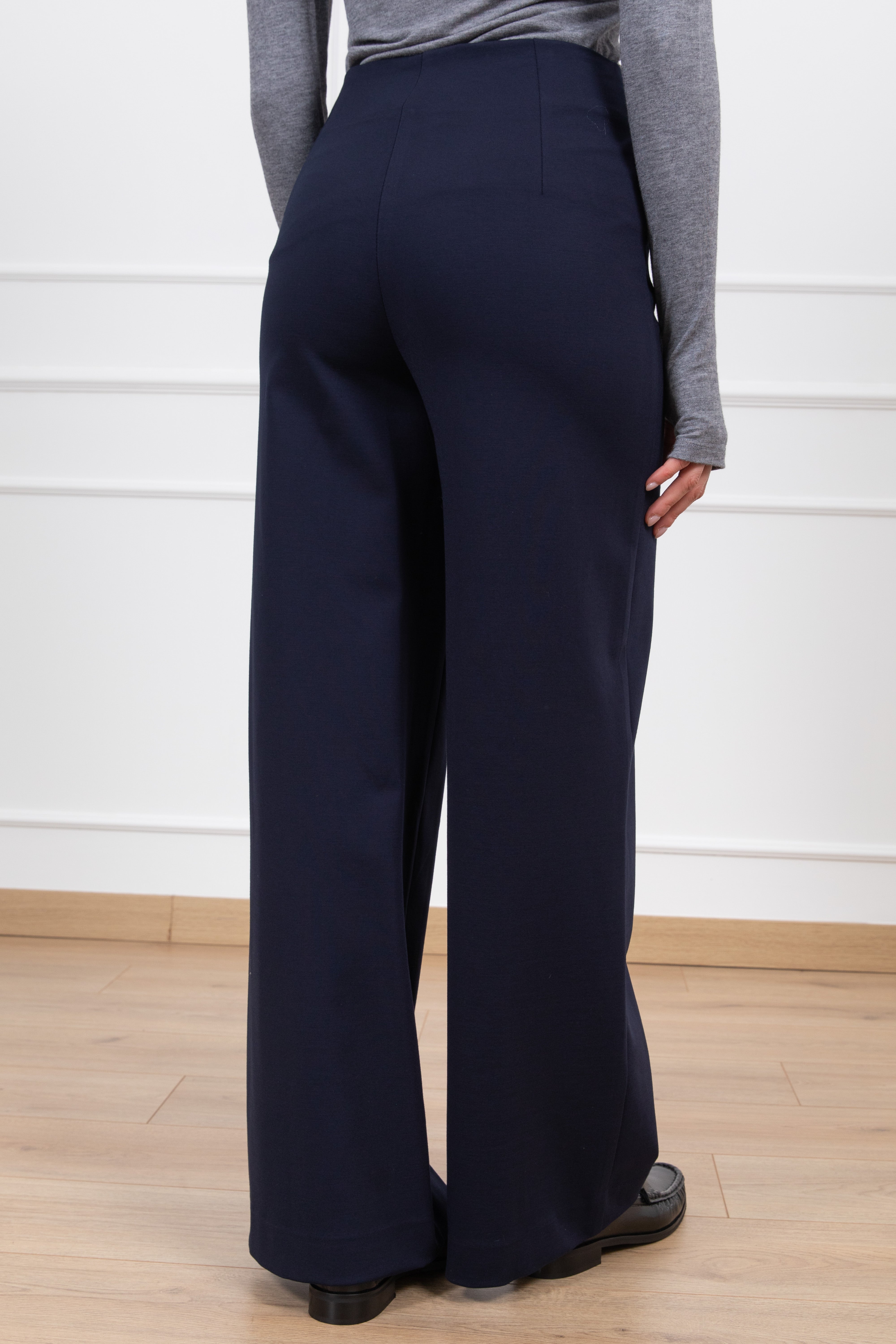 Pantalone con taschino in punto milano Tensione IN