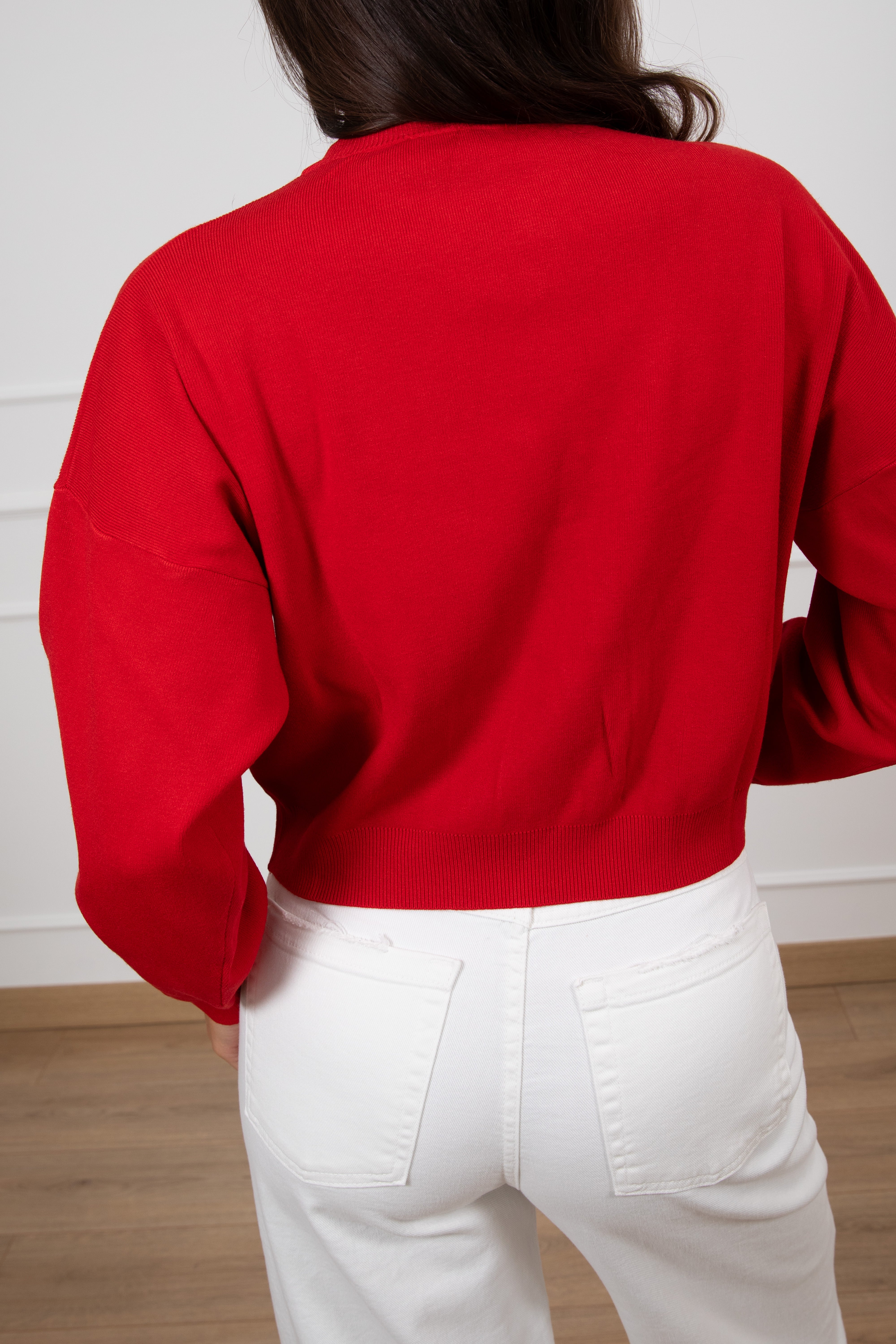 Maglia in viscosa con spalla scesa ViCOLO