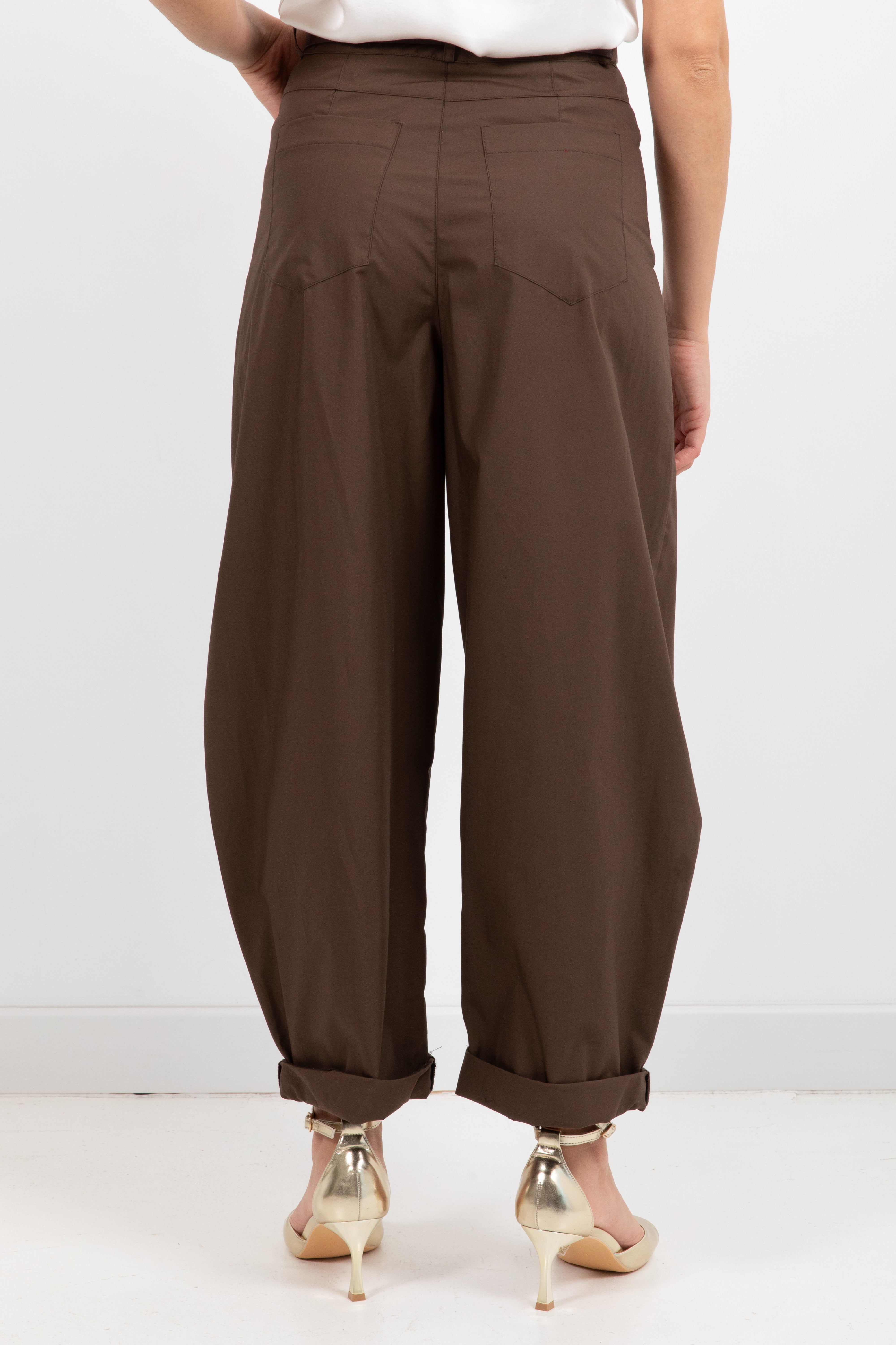 Pantalone mom-fit parachute ViCOLO