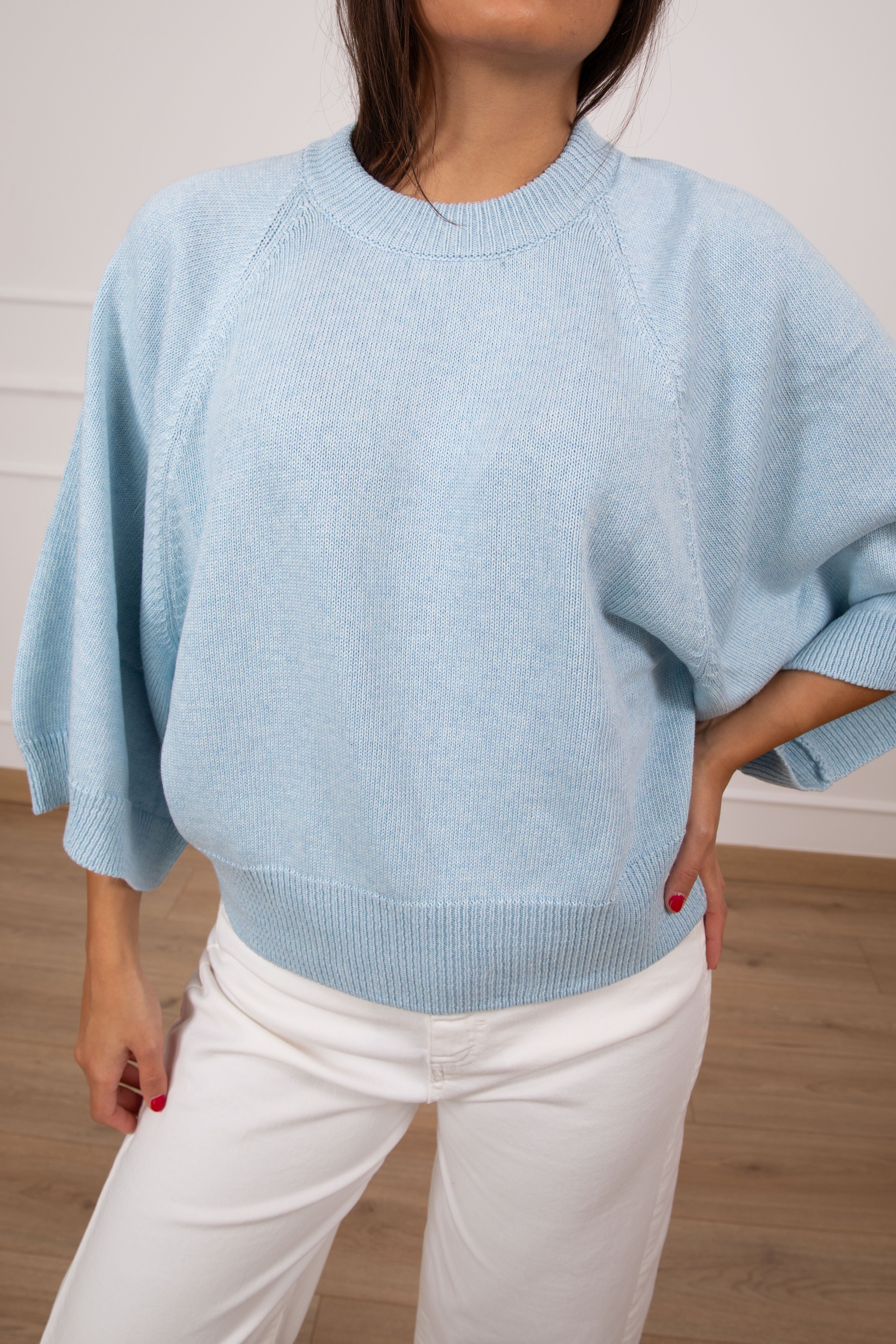 Maglia con manica 3/4 svasata Susy Mix