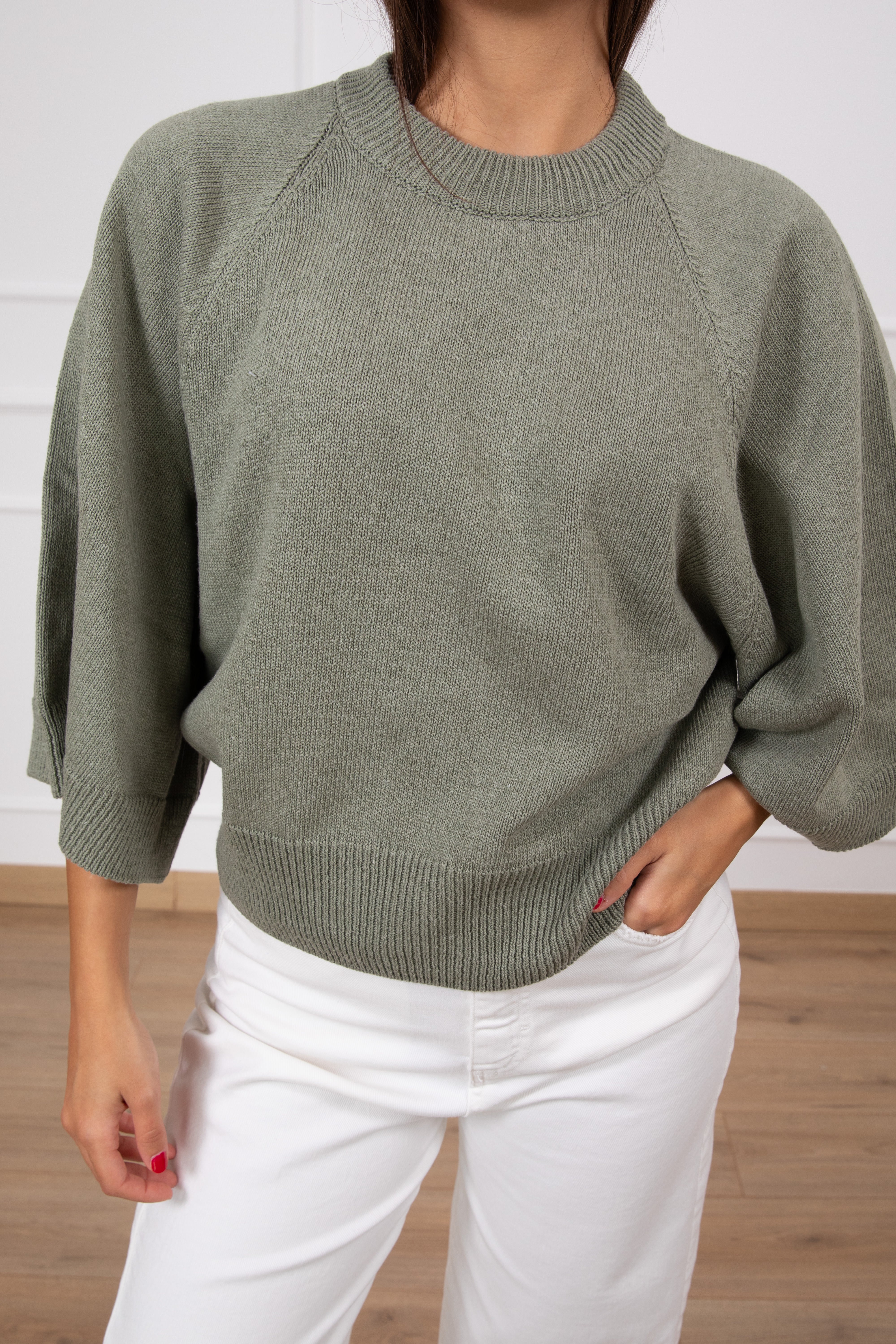 Maglia con manica 3/4 svasata Susy Mix