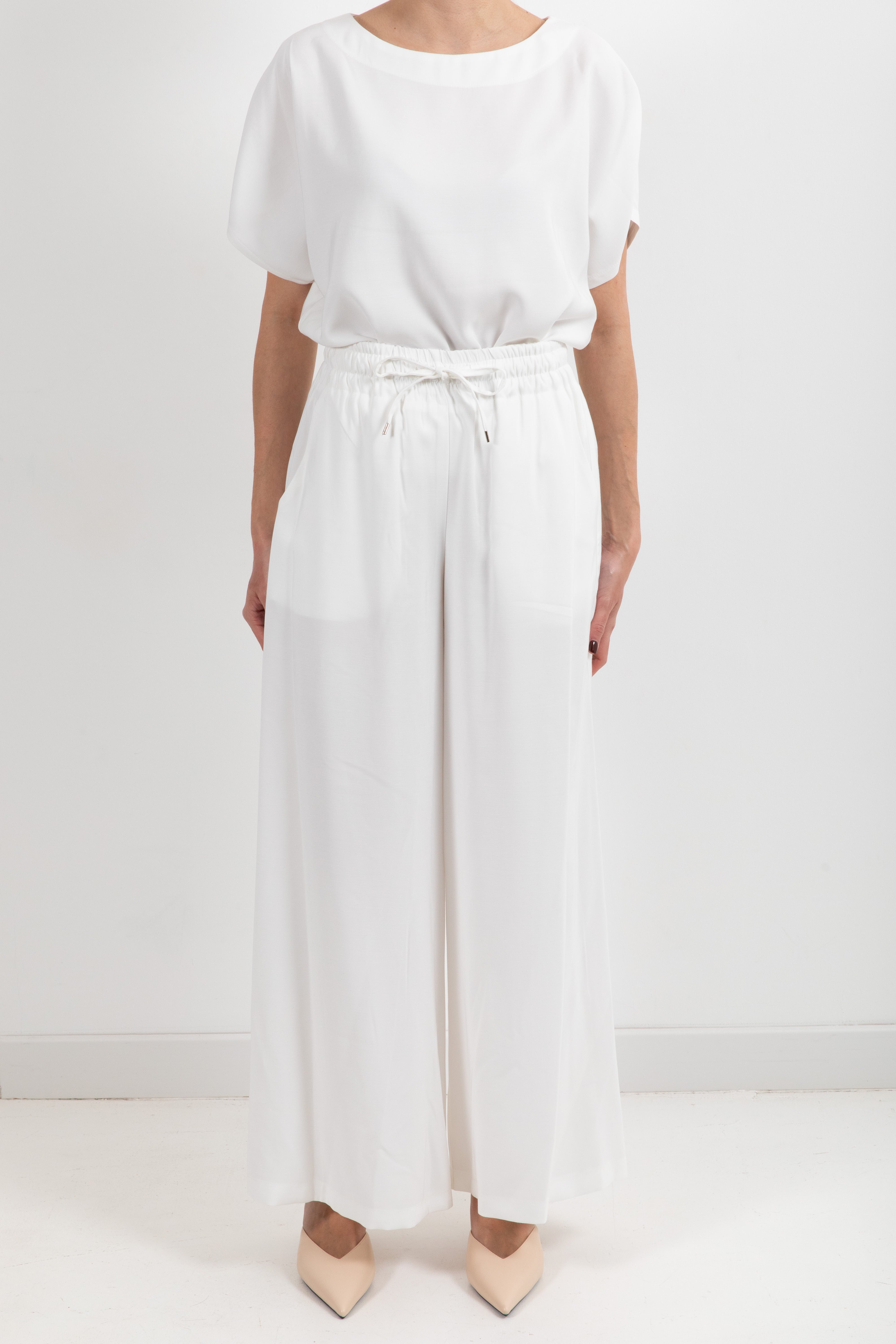 Coordinato blusa e pantalone con elastico Tensione IN