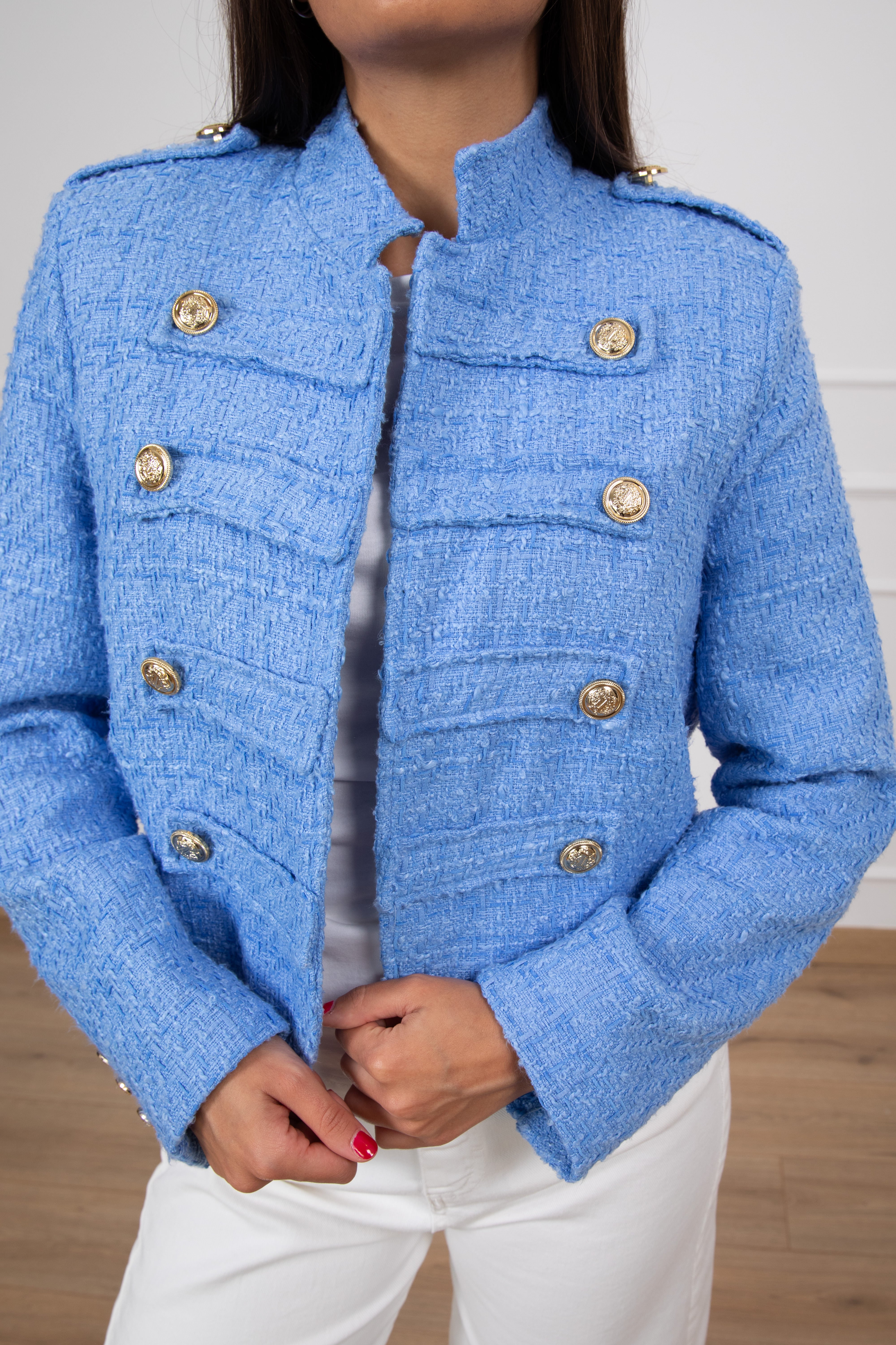 Giacchino napoleon in tweed Motel