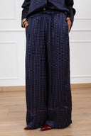 Pantalone pigiama fantasia micro-rombi con coulisse Tensione IN