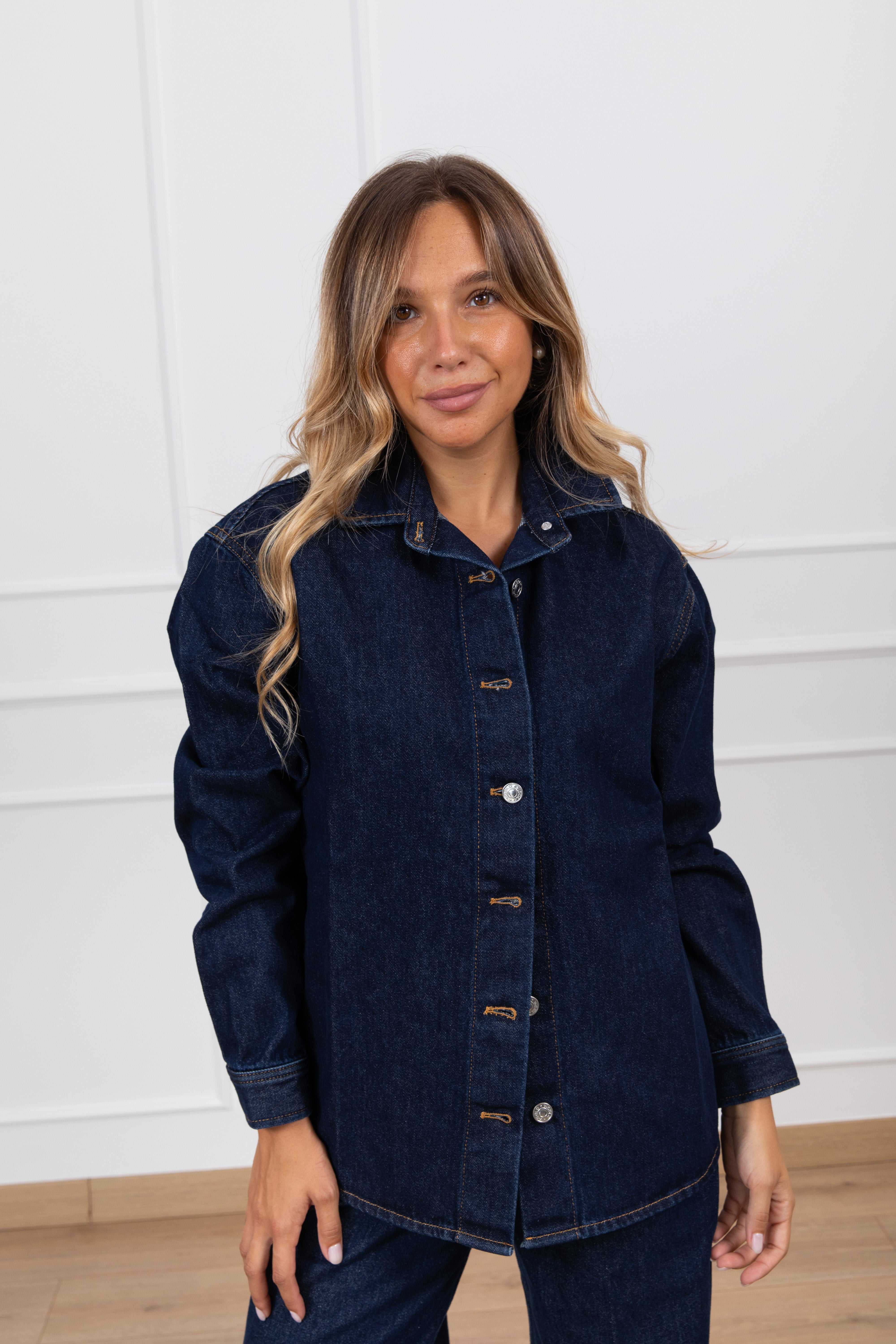 Camicia jeans Clotilde tela rinse ViCOLO