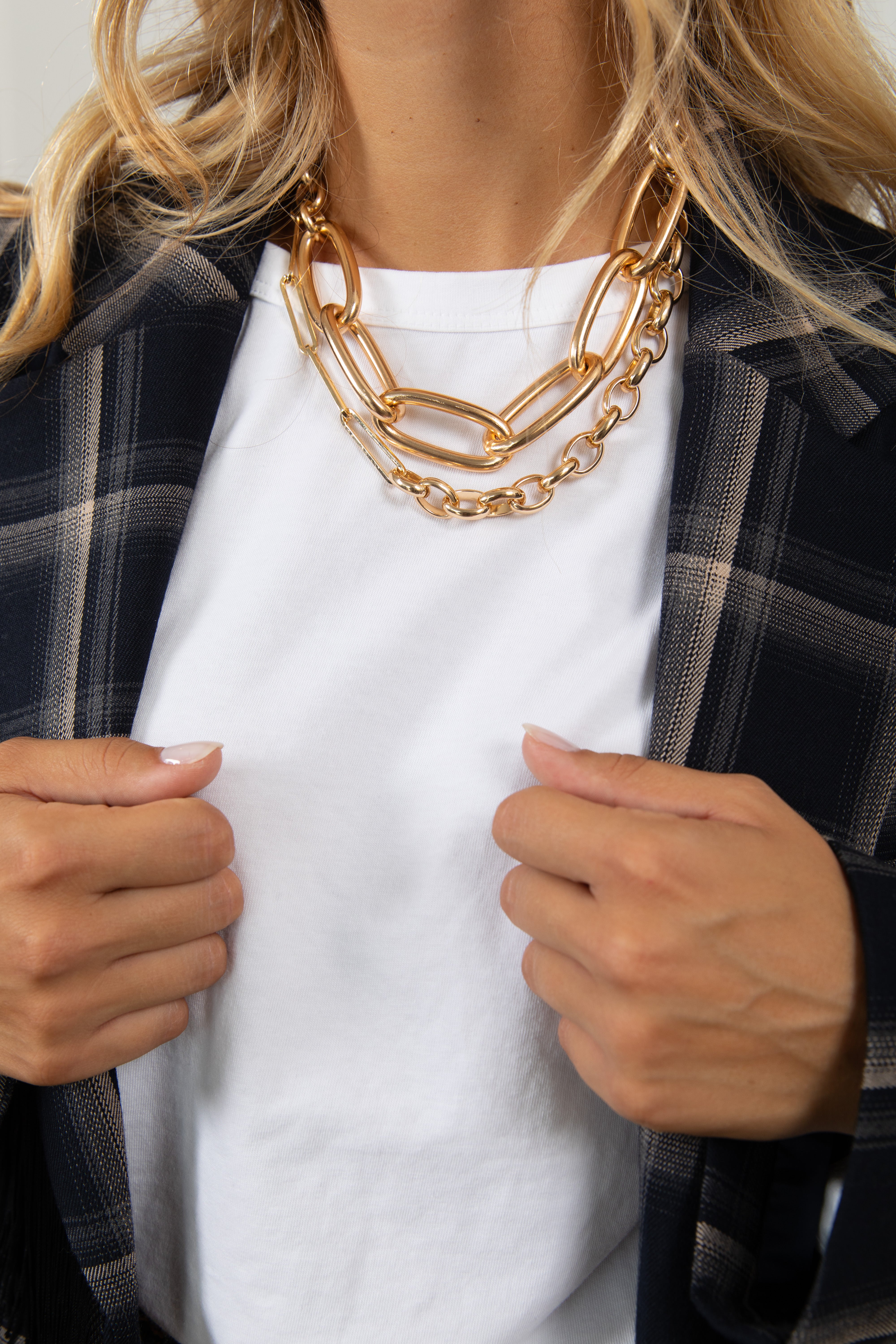 Collana catena 2 fili Susy Mix