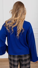 Maglia scatoletta con manica svasata variante royal Tensione IN