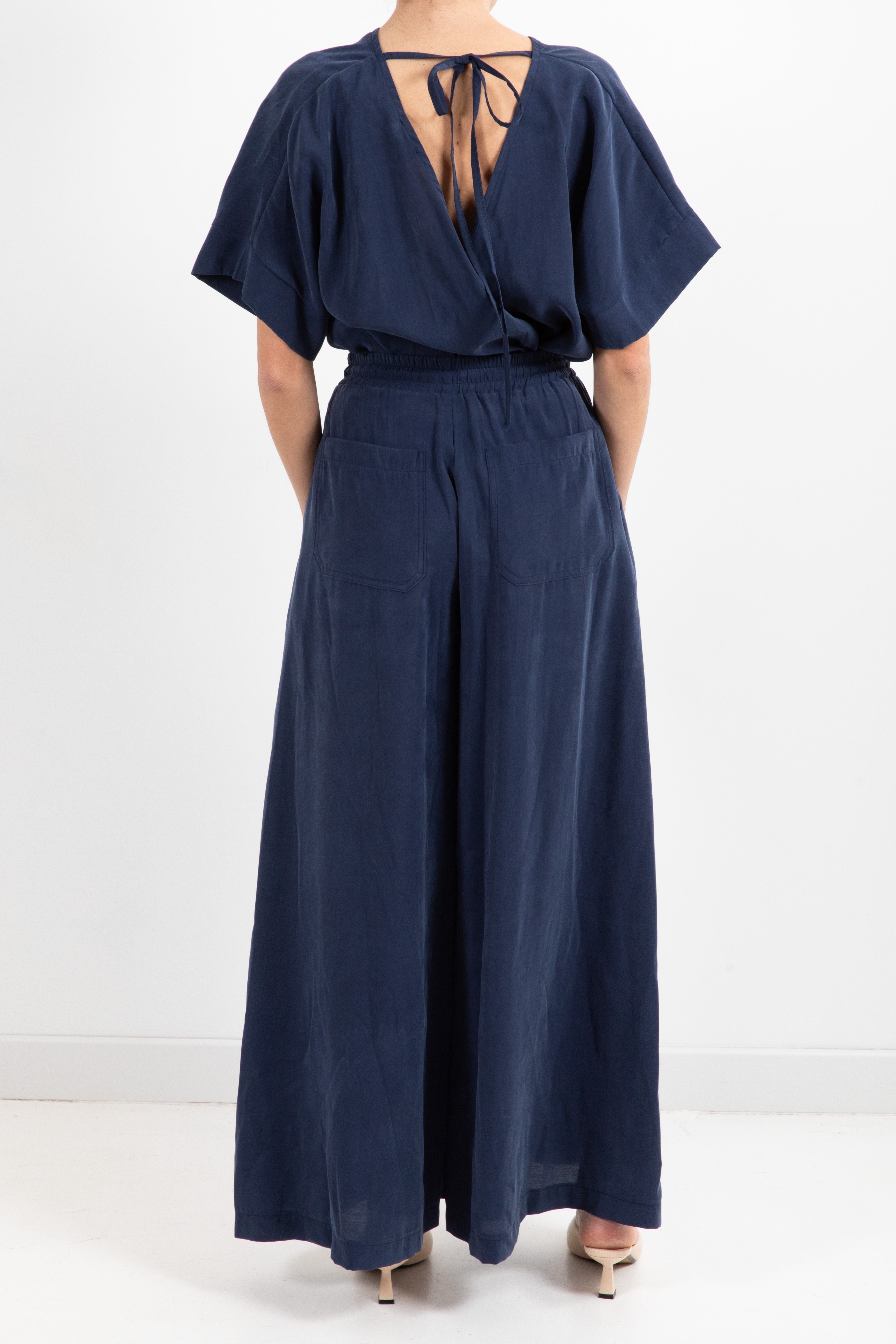 Coordinato blusa e pantalone con coulisse in modal Susy Mix
