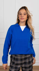 Polo in maglia variante bluette Haveone