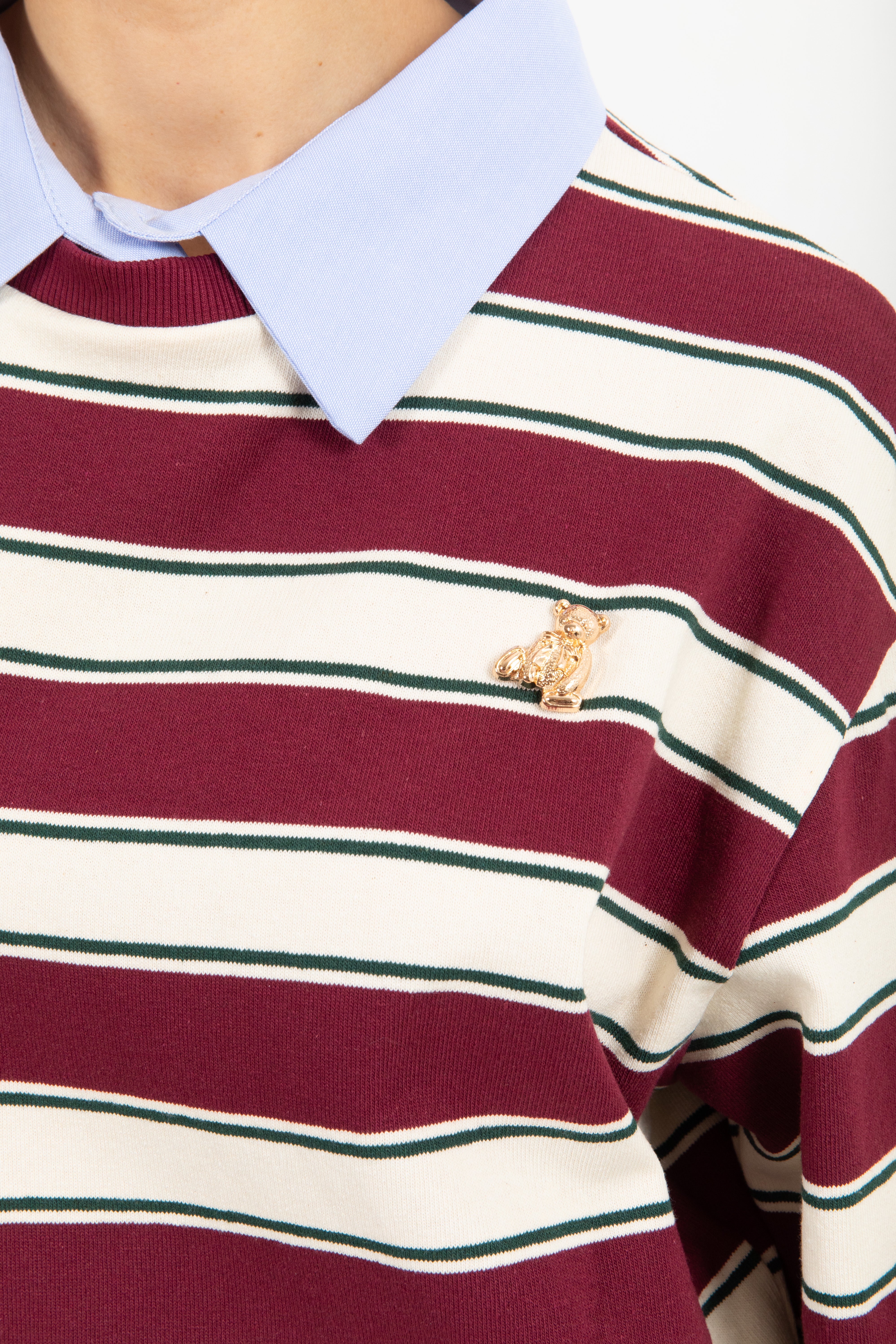 Polo-camicia a righe Dixie