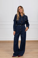 Jumpsuit jeans Sole tela rinse ViCOLO