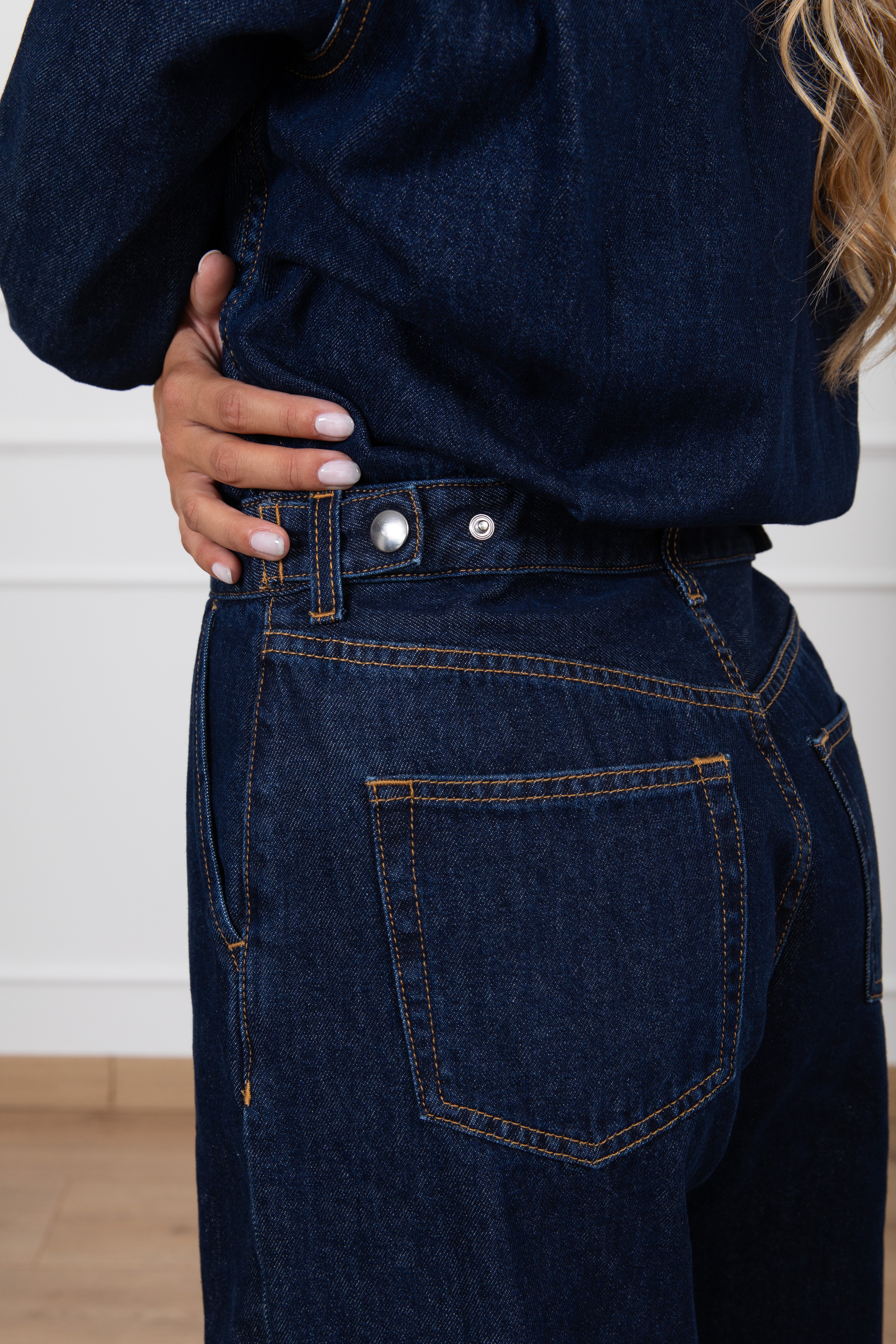 Jumpsuit jeans Sole tela rinse ViCOLO