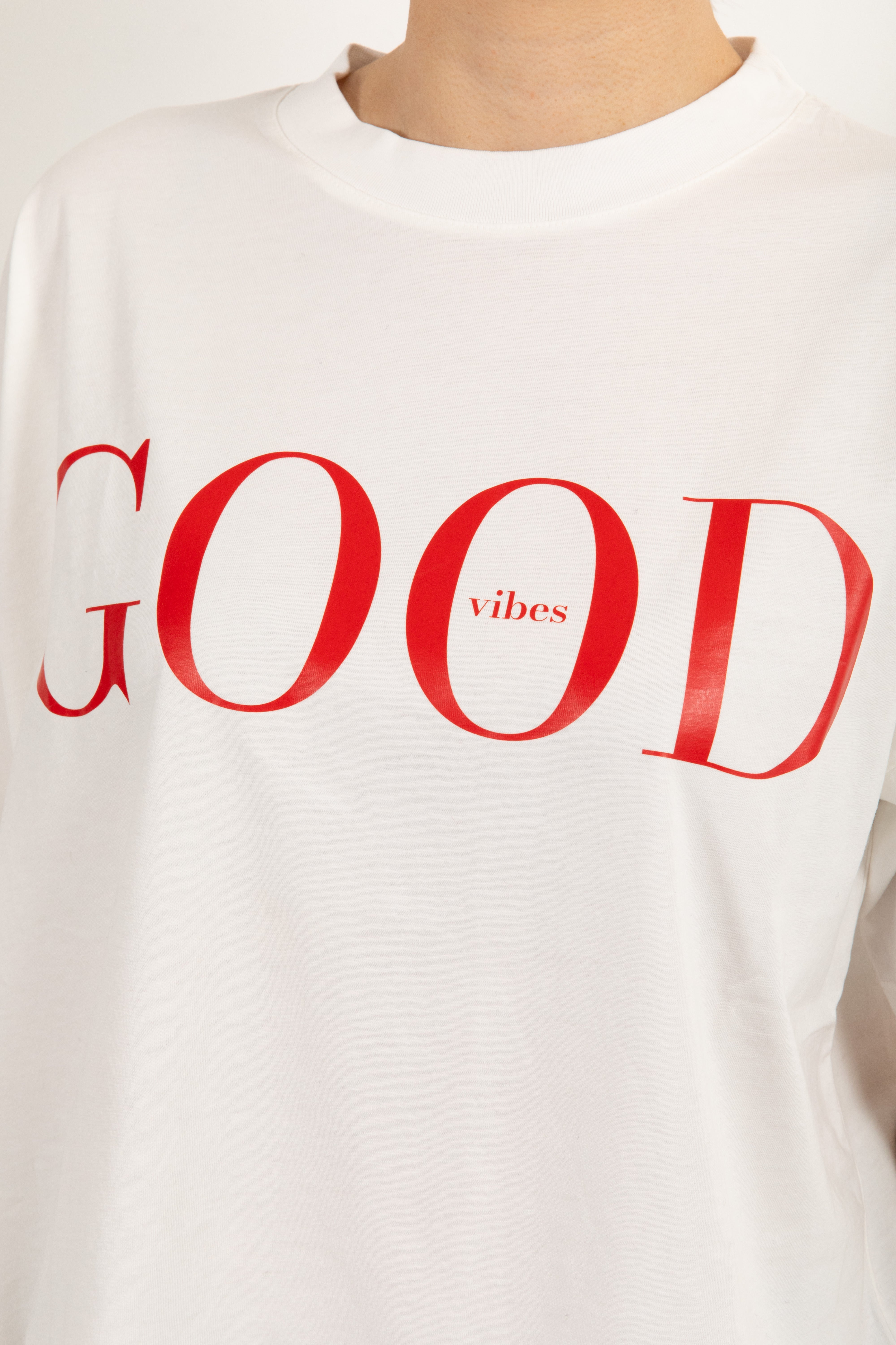 T-shirt over-size "Good vibes" ViCOLO