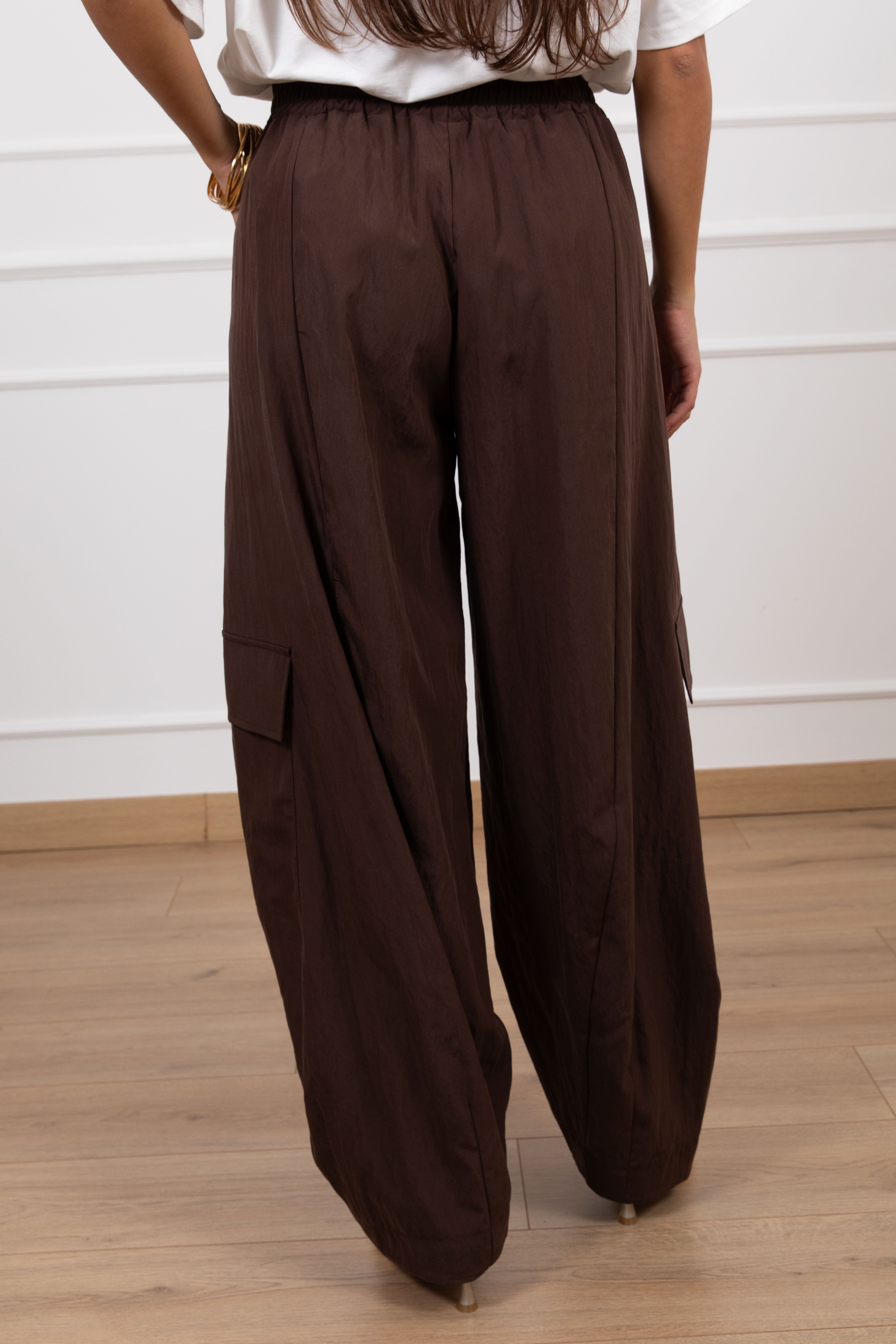 Coordinato gilet con alamaro e pantalone cargo Susy Mix