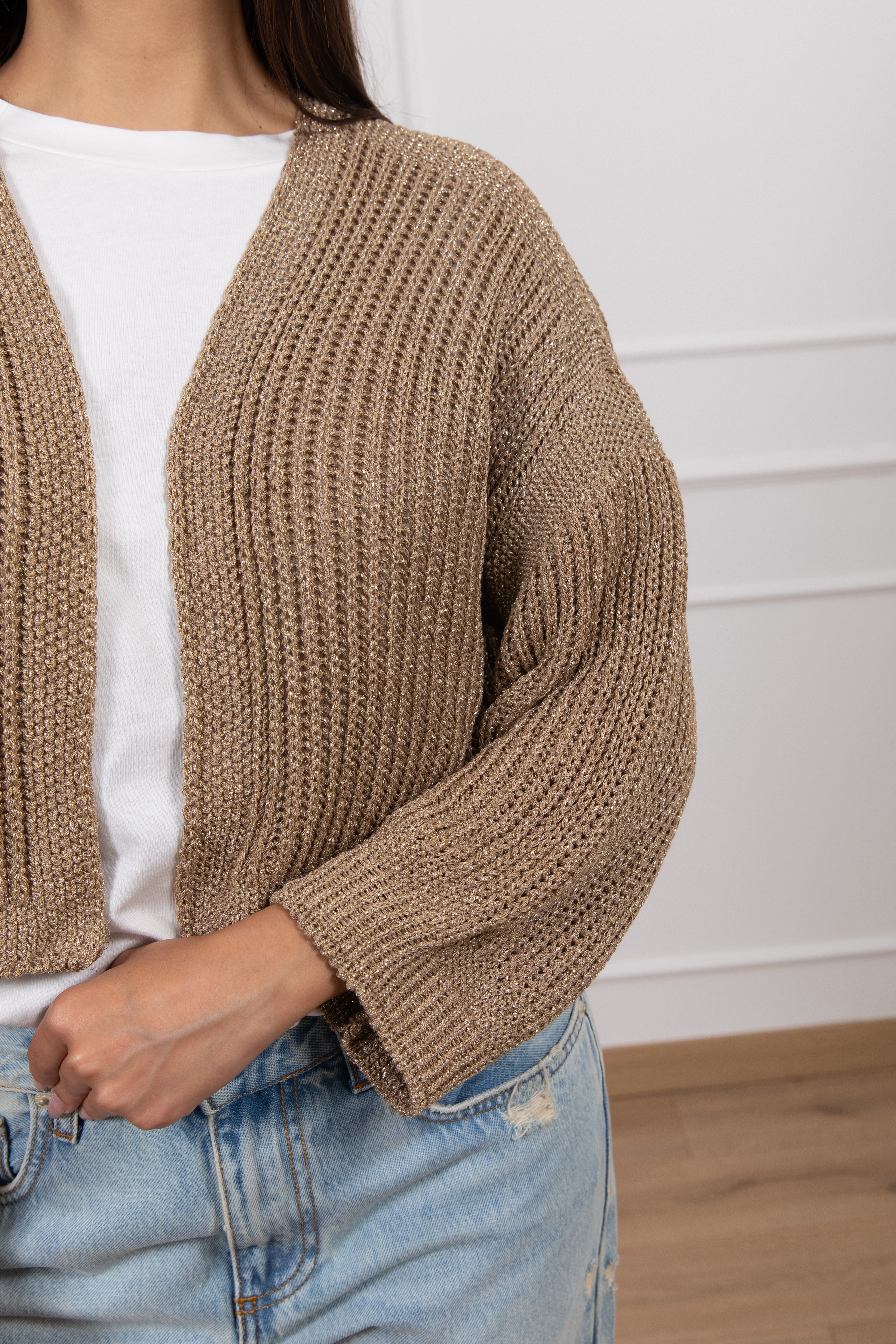 Cardigan lurex ViCOLO