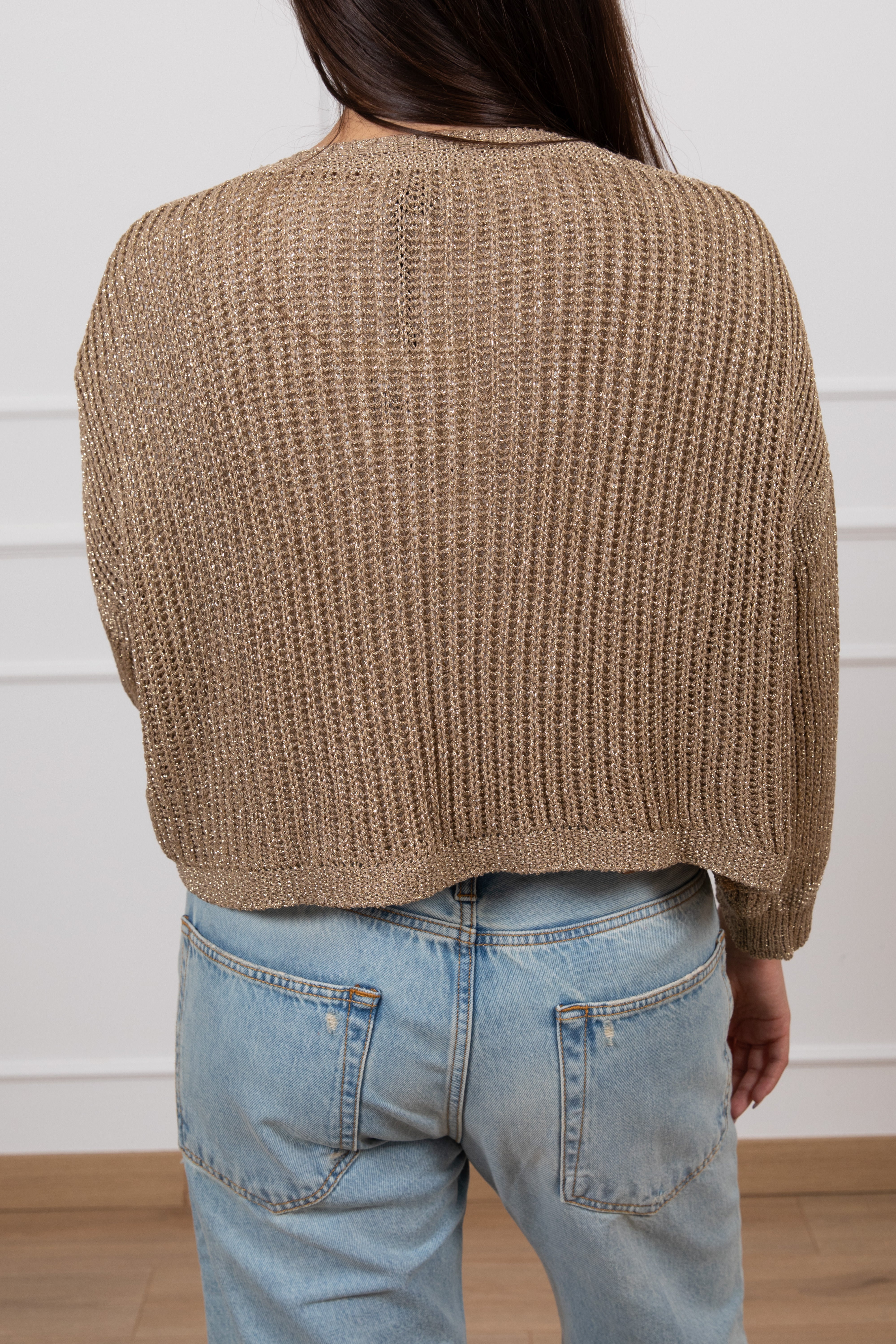 Cardigan lurex ViCOLO