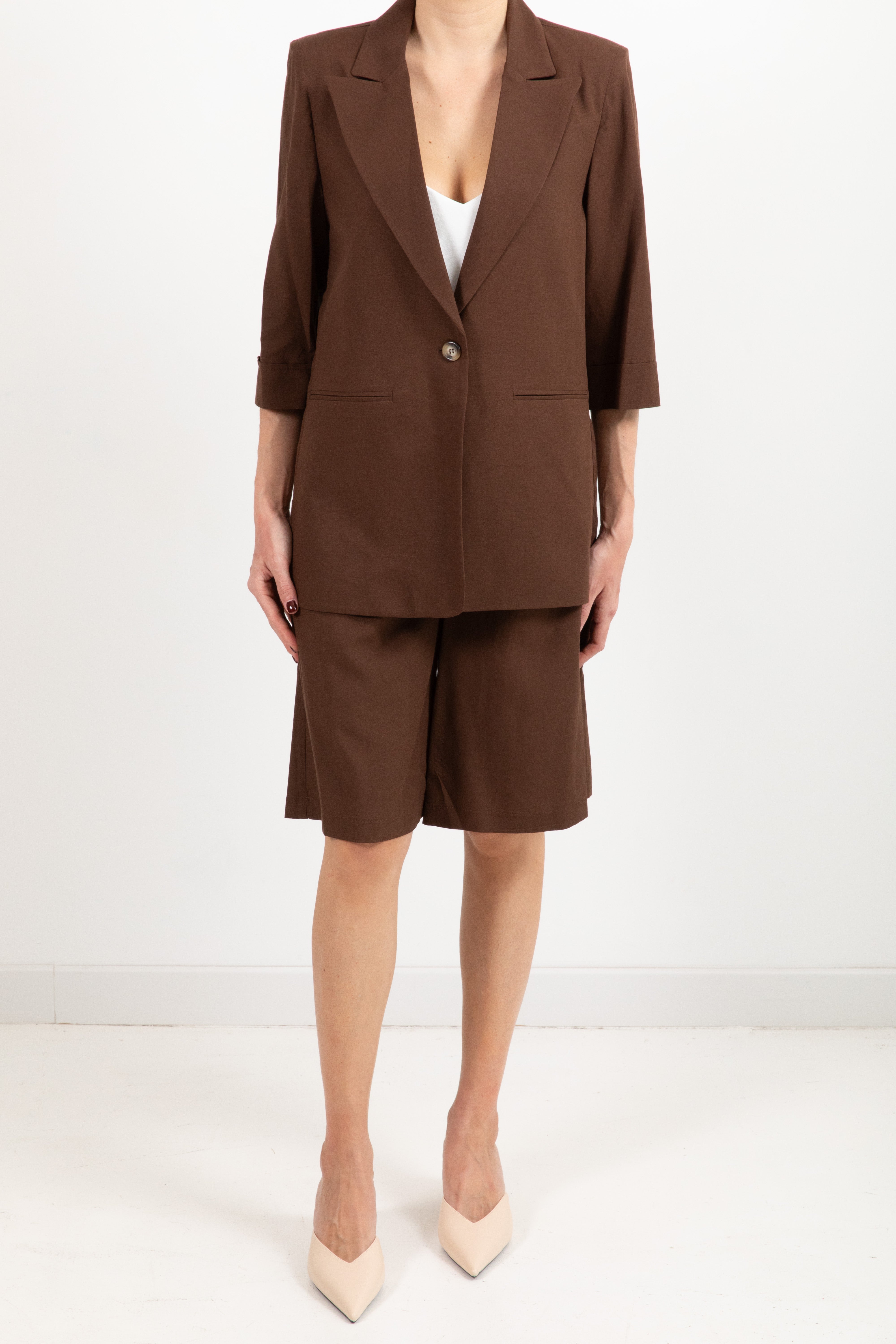 Coordinato giacca manica 3/4 e bermuda Susy Mix