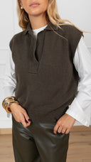 Gilet a polo variante army ViCOLO