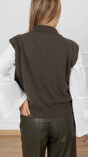 Gilet a polo variante army ViCOLO