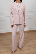Tailleur giacca mono-bottone e pantalone con risvolto Susy Mix