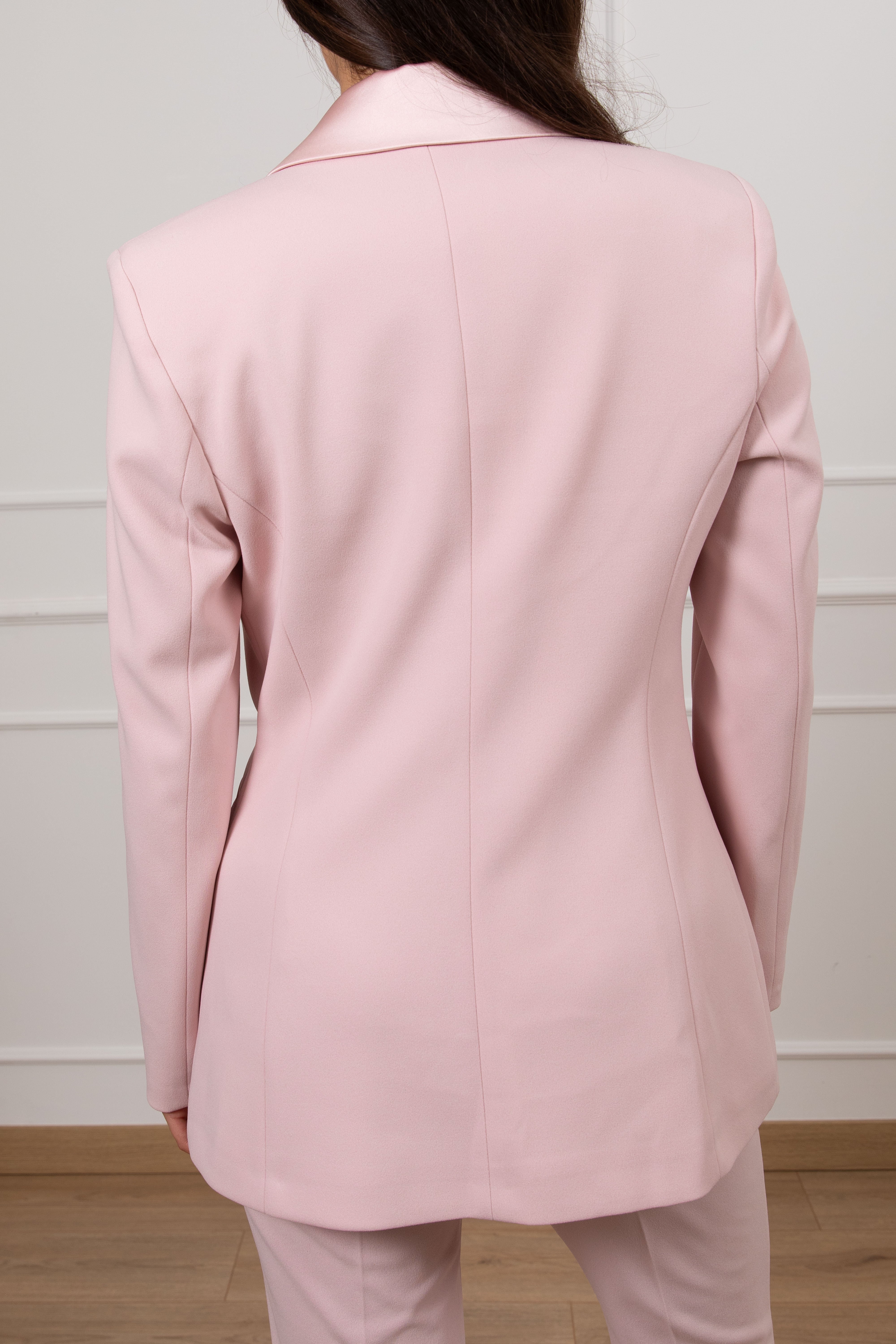 Tailleur smoking giacca 6 bottoni e pantalone a zampetta Susy Mix