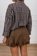 Camicia check variante blu Haveone