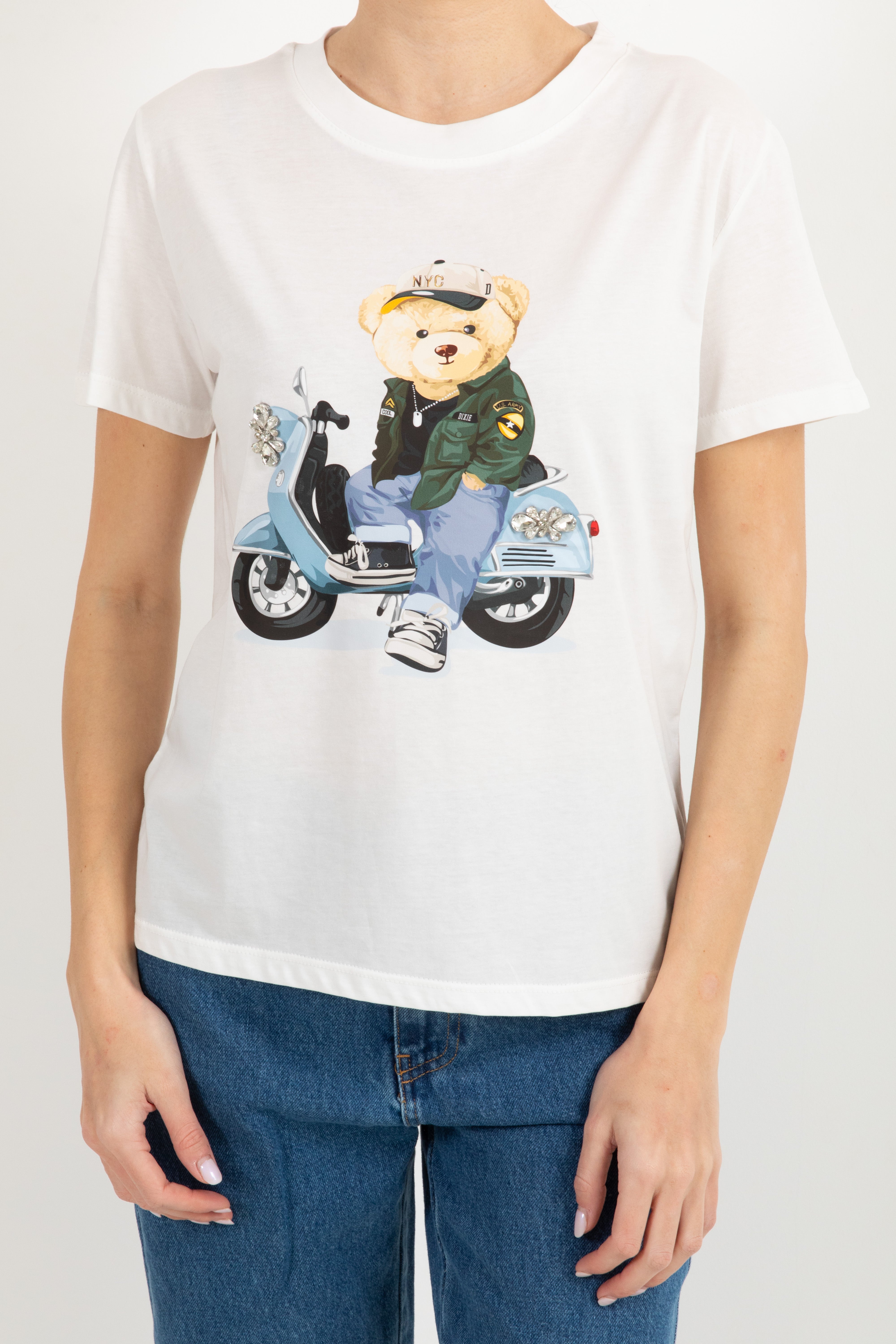 T-shirt orsetto vespa Susy Mix