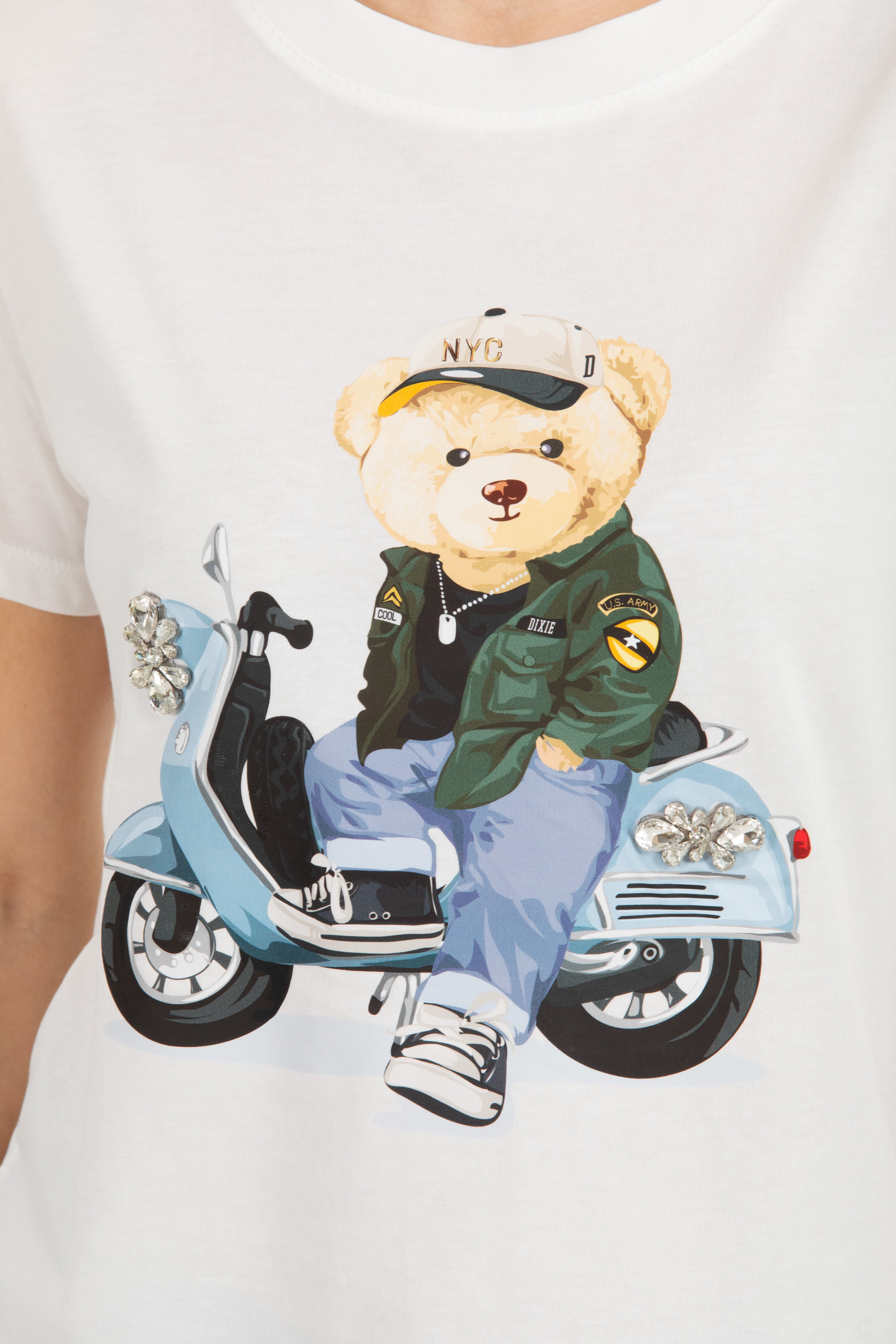 T-shirt orsetto vespa Susy Mix