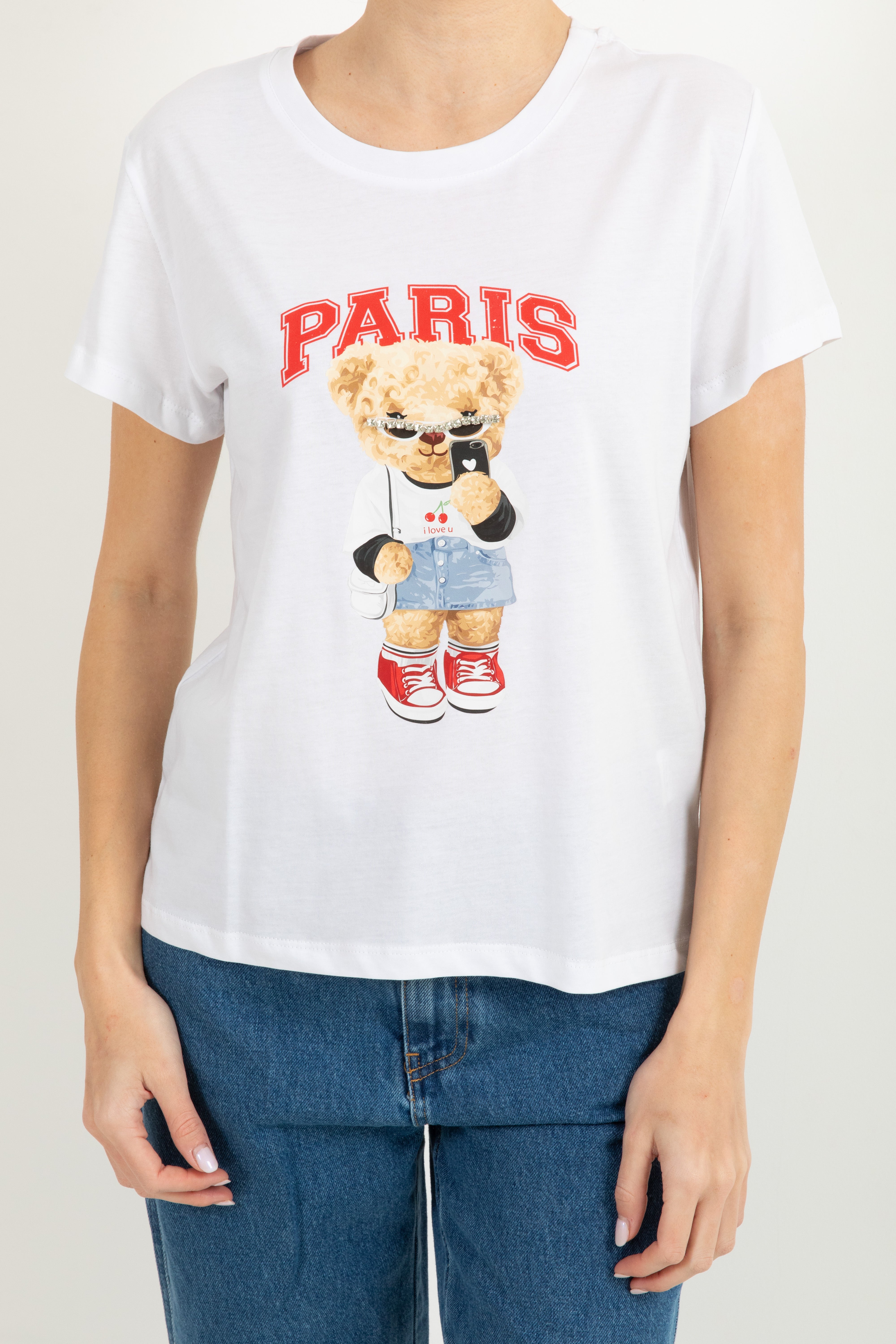 T-shirt orsetto Paris Susy Mix