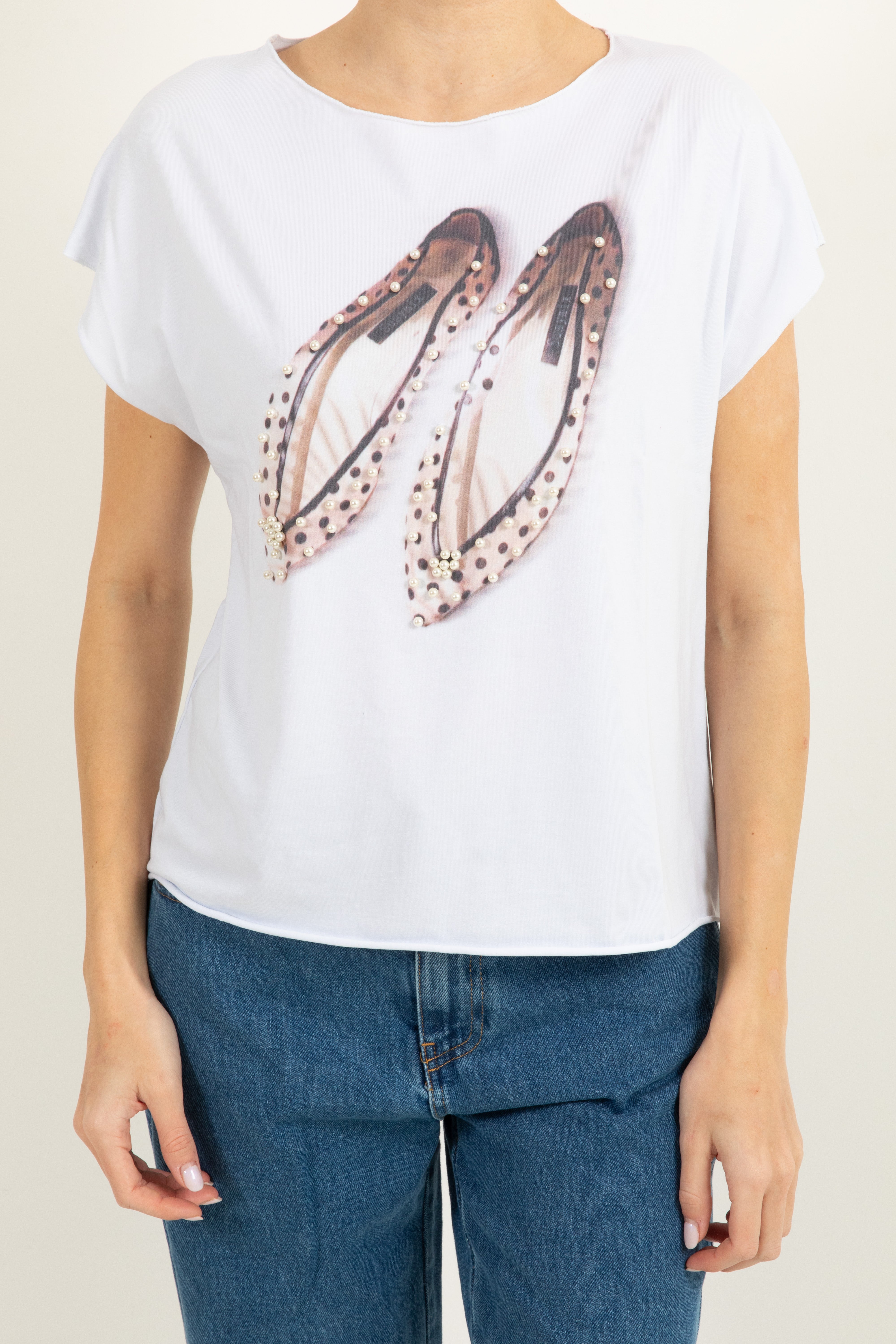 T-shirt ballerina pois Susy Mix