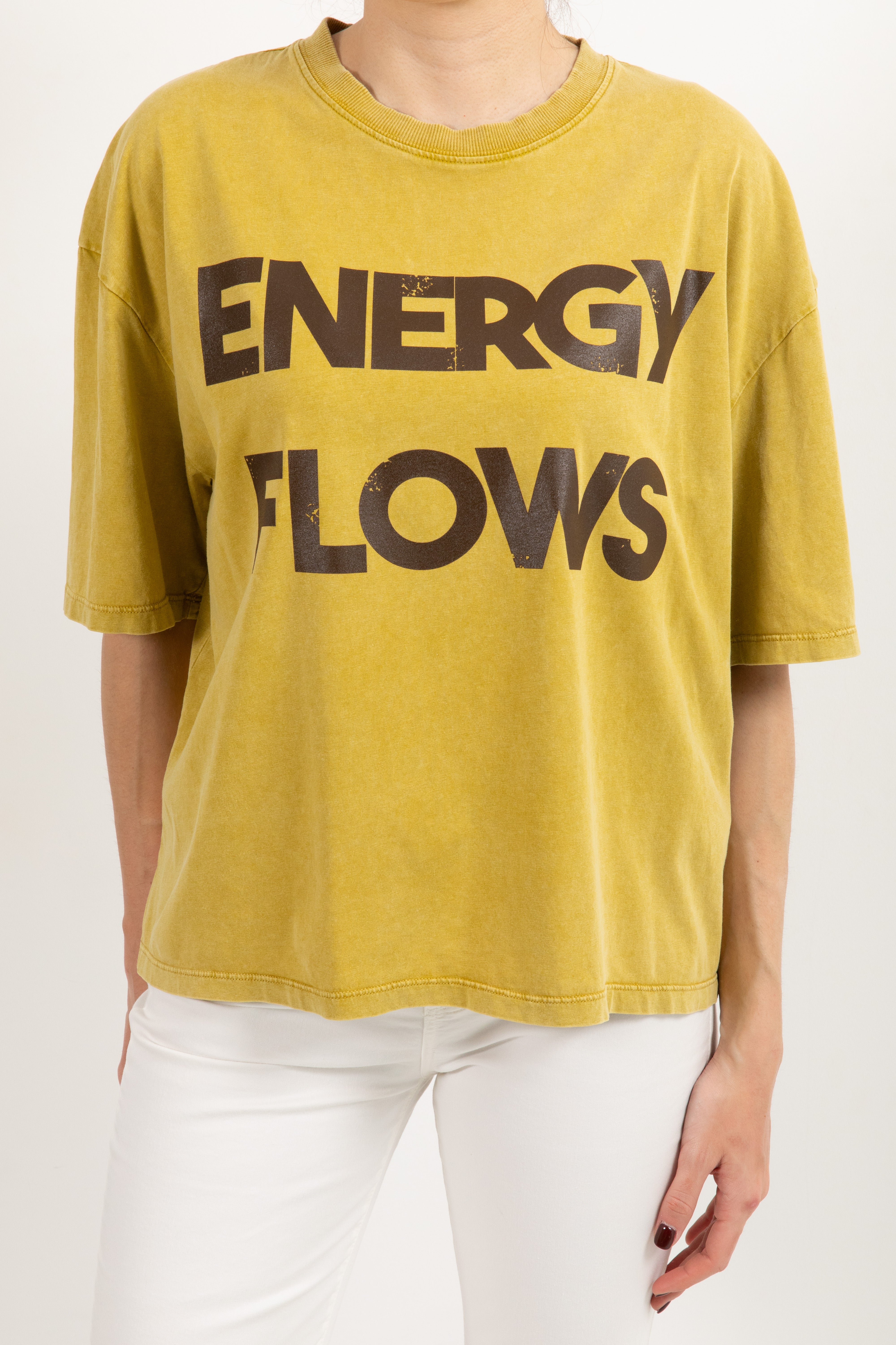 T-shirt oversize "Energy Flows" Dixie