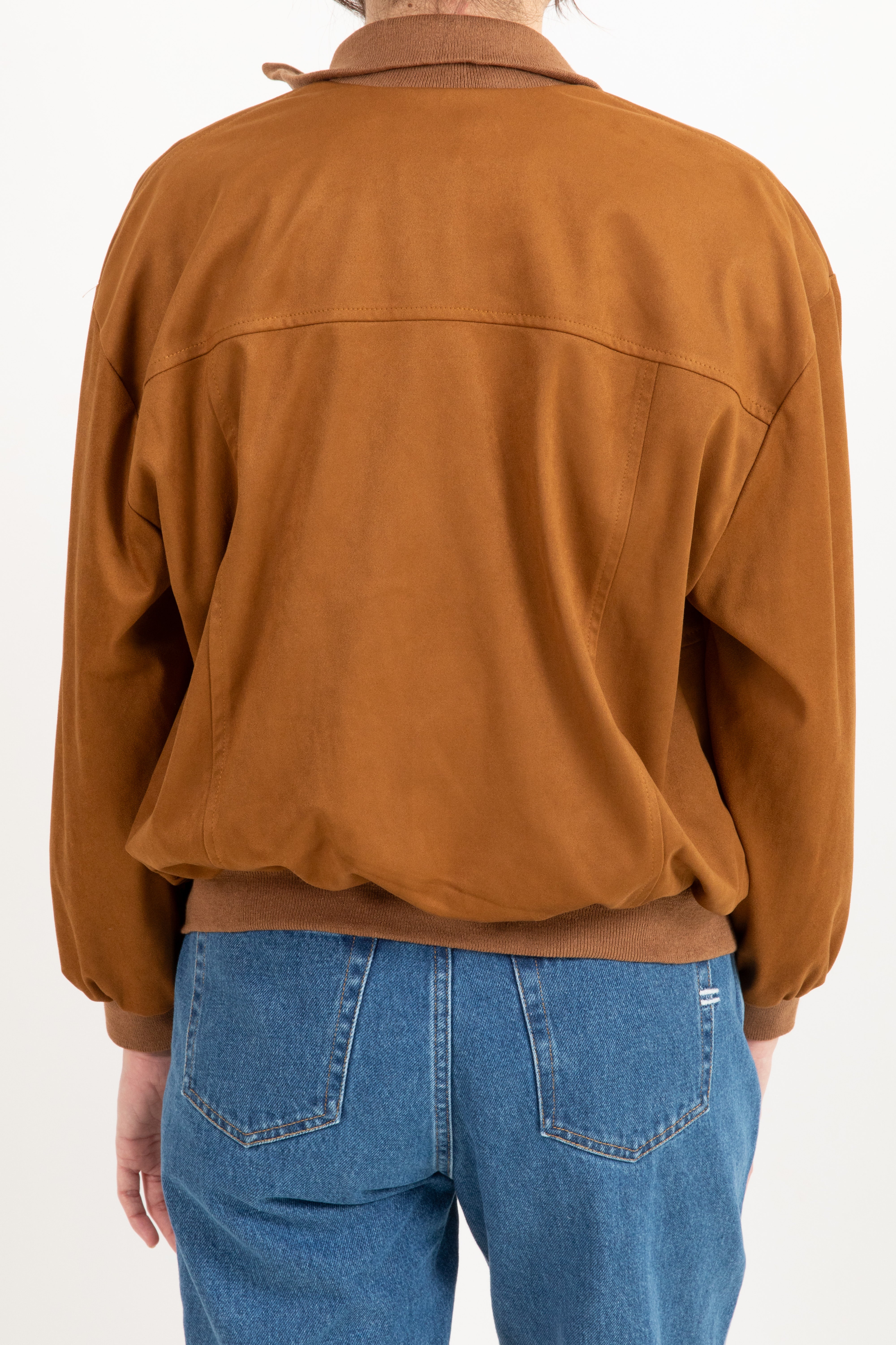 Bomber in eco-camoscio Dixie