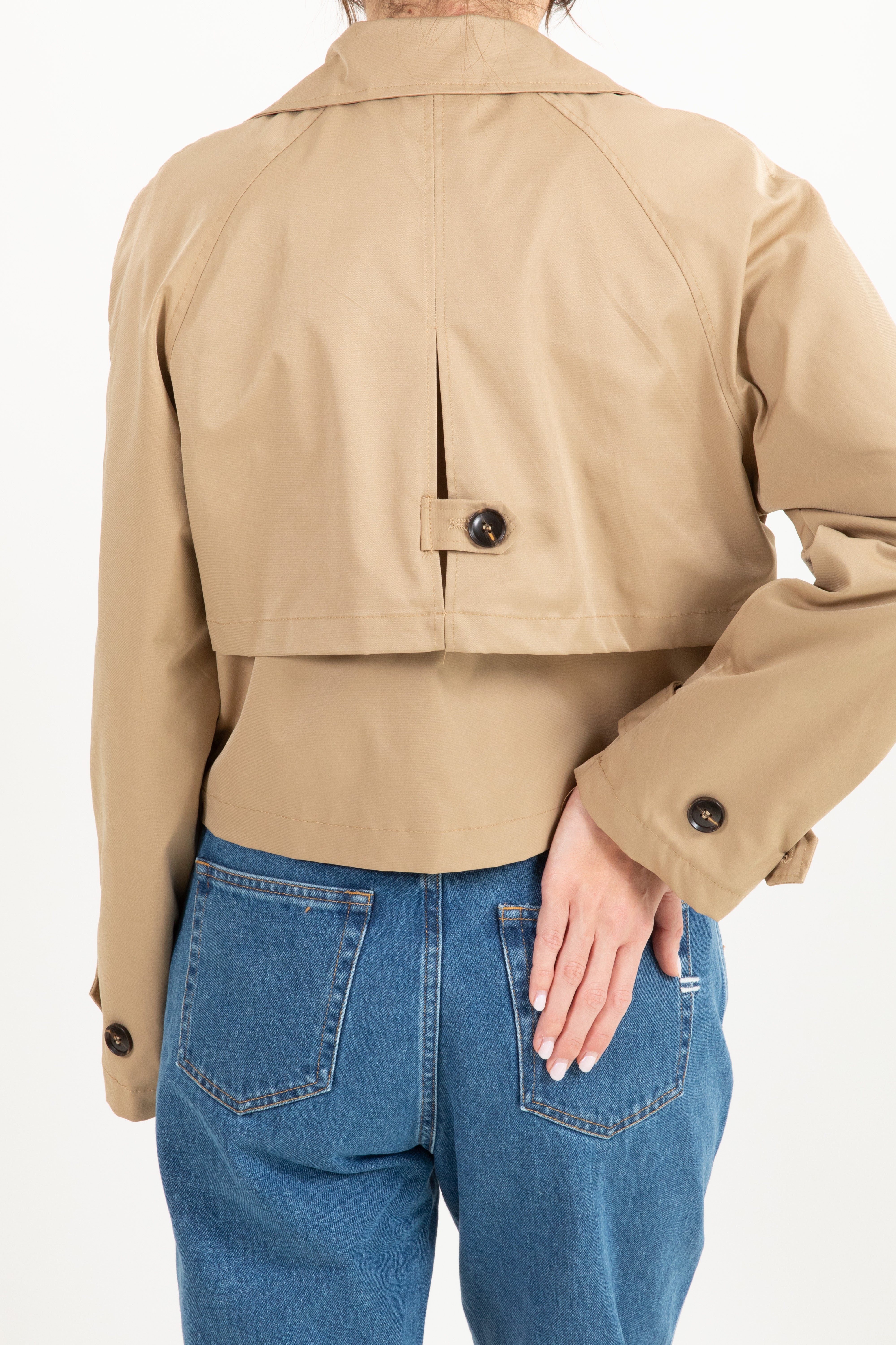 Trench cropped Susy Mix