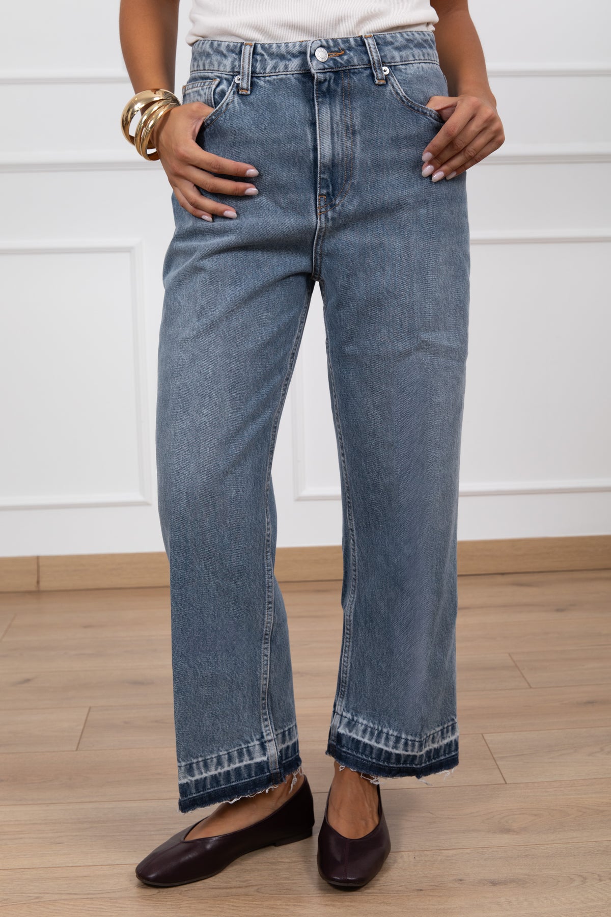 Jeans Kate con fondo scucito ViCOLO