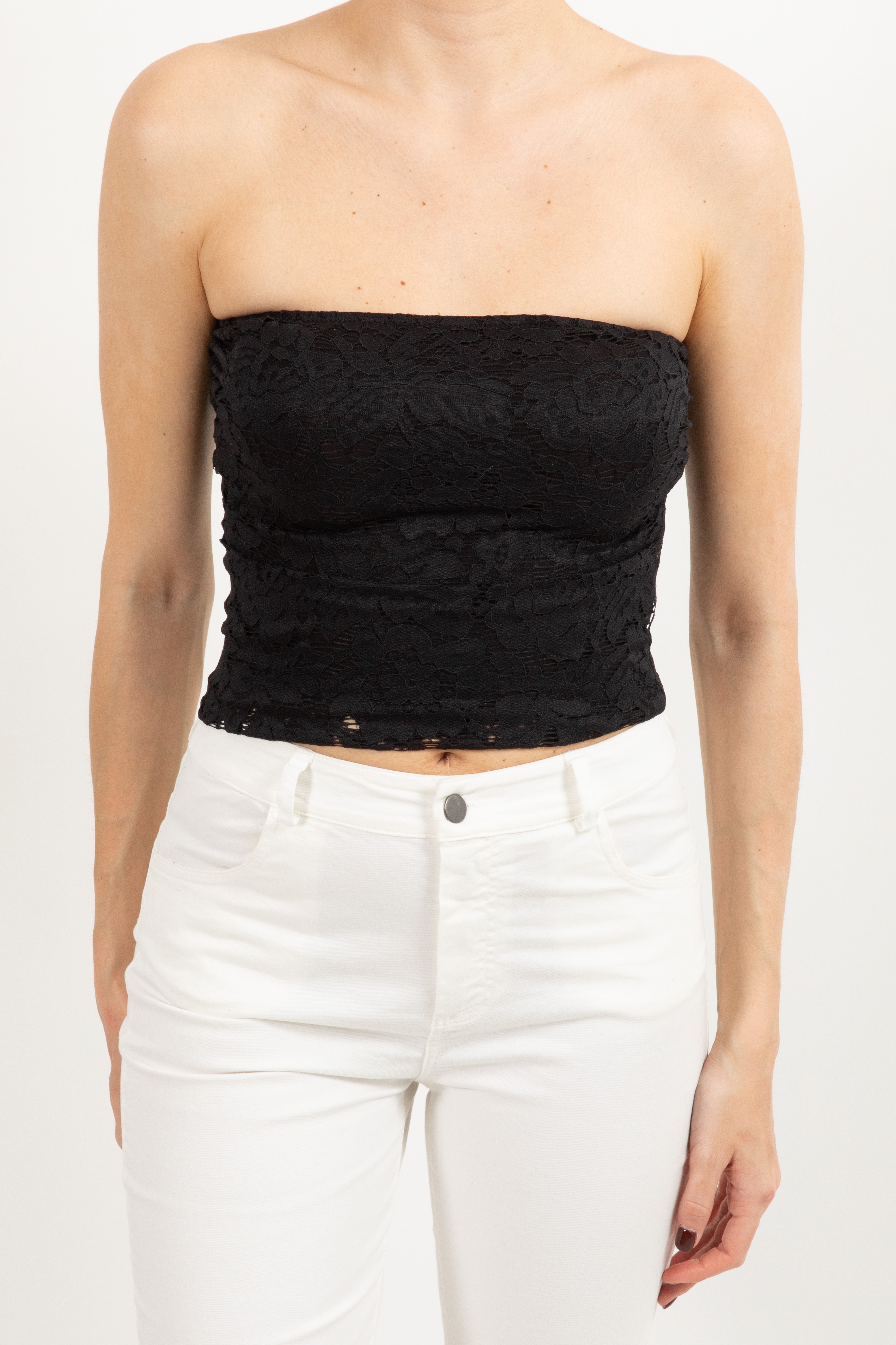 Top a fascia in pizzo Susy Mix