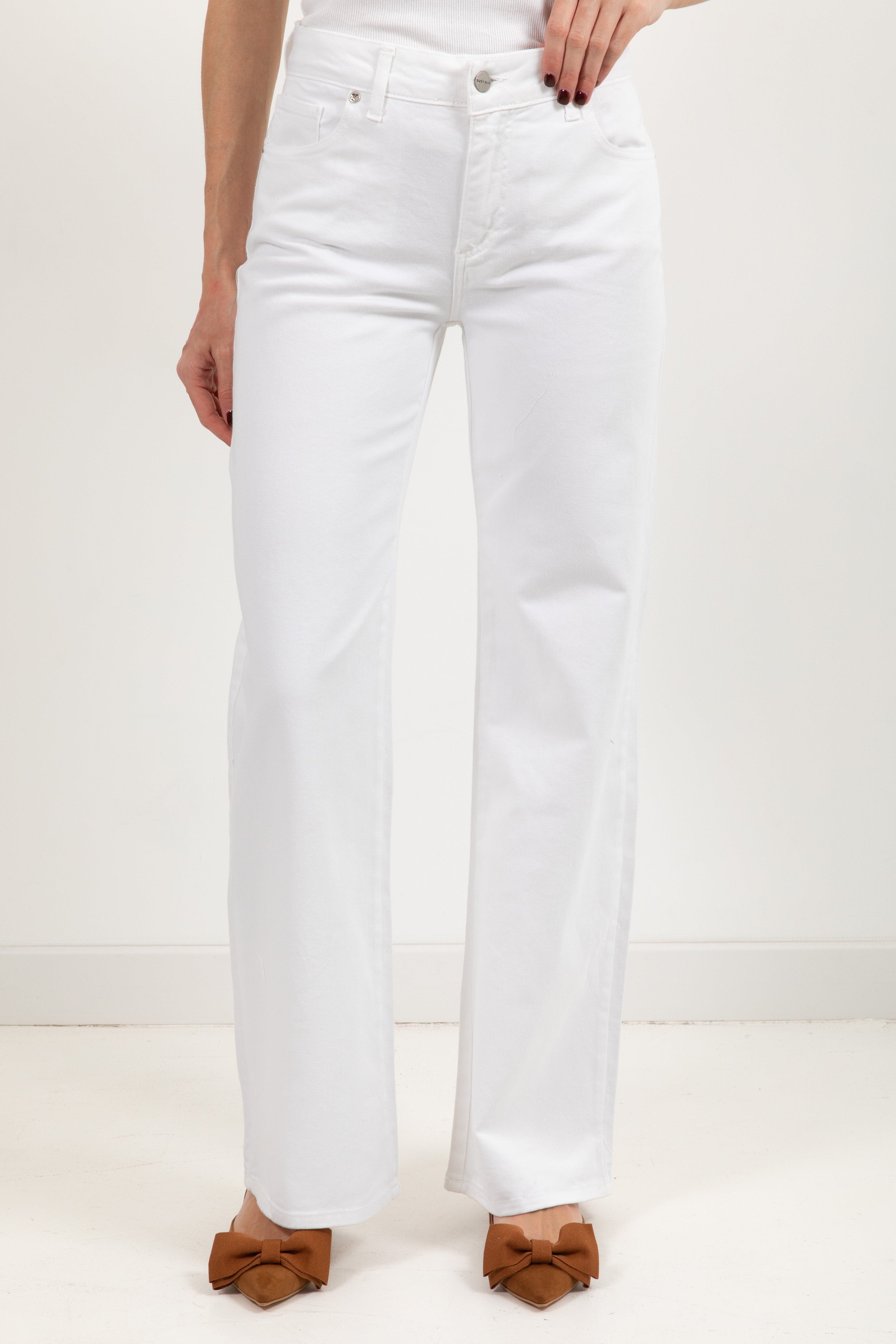 Jeans bull bianco Susy Mix