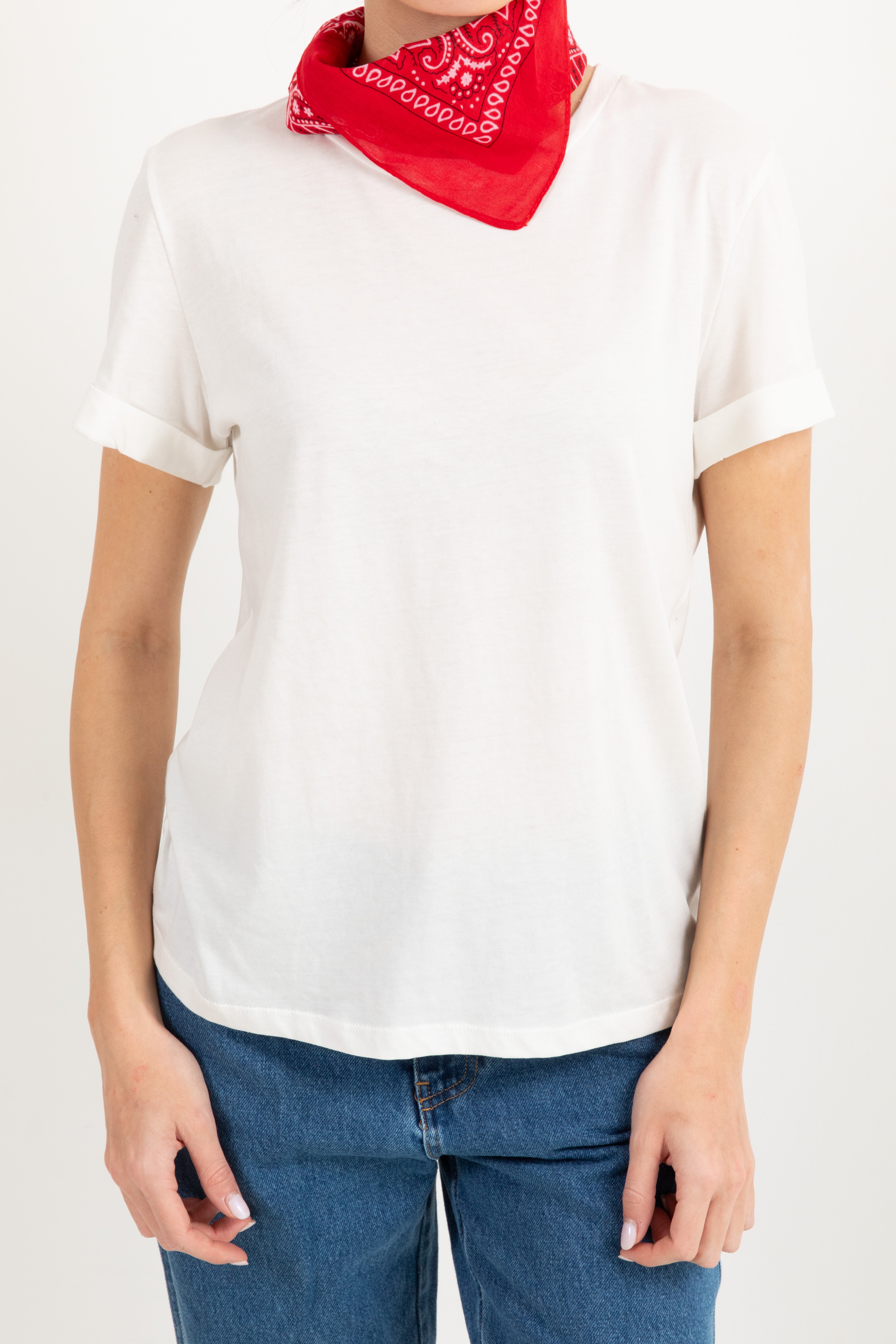 T-shirt con foulard Tensione IN