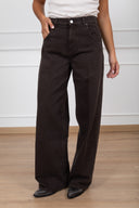 Jeans Mia color baggy-fit variante moro ViCOLO