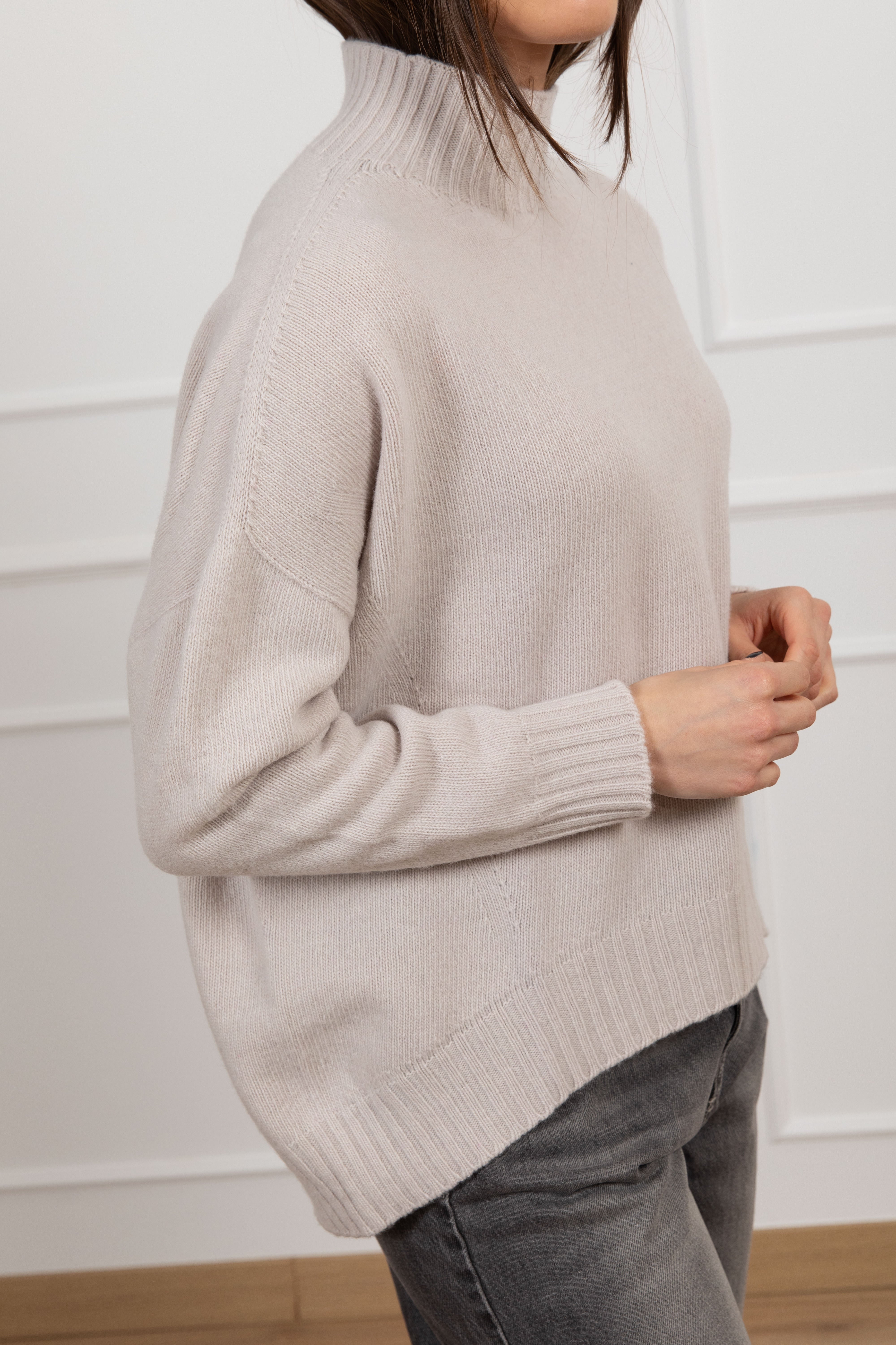 Pull mezzo-collo 100% lana Susy Mix