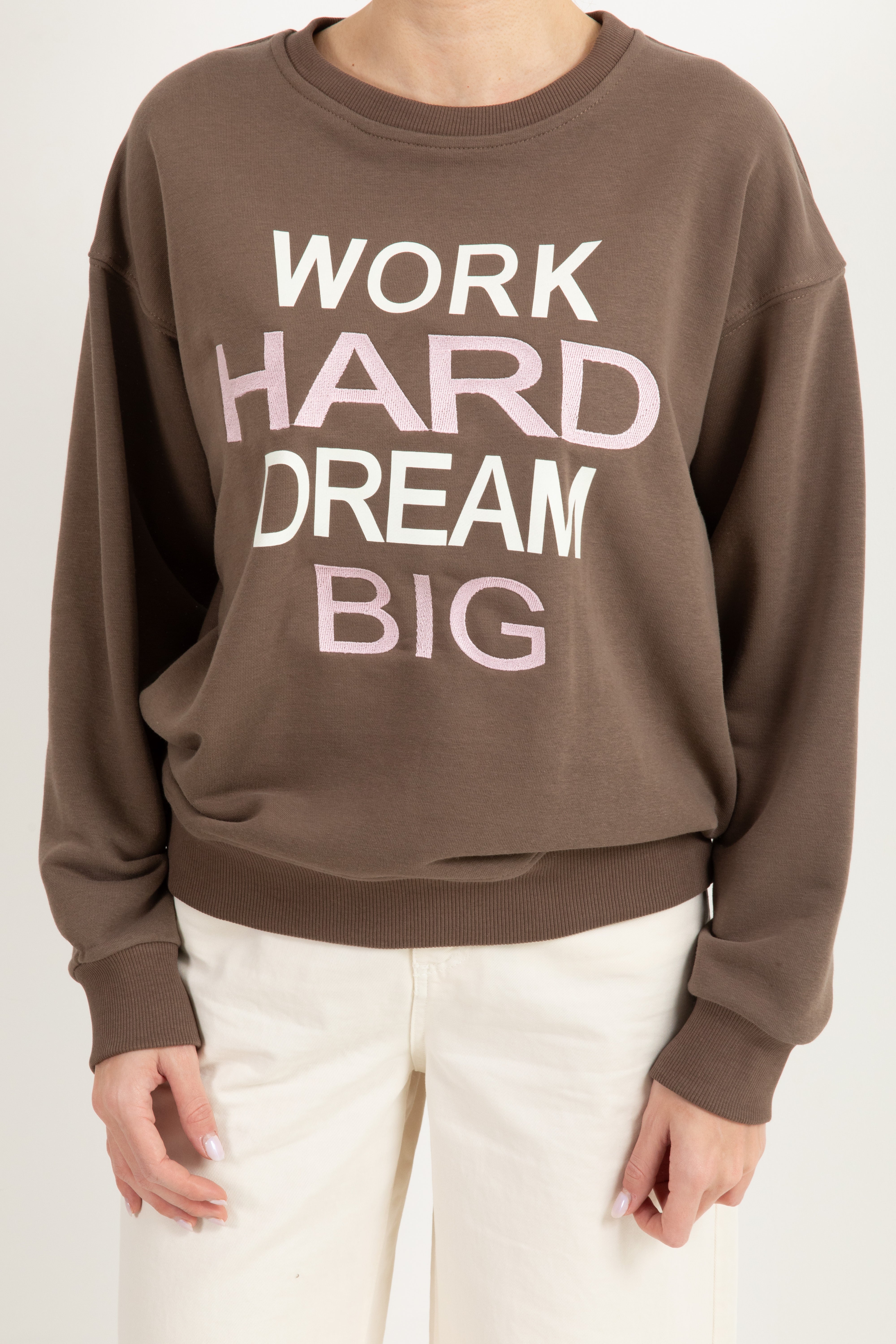 Felpa "Work hard, Dream big" Tensione IN