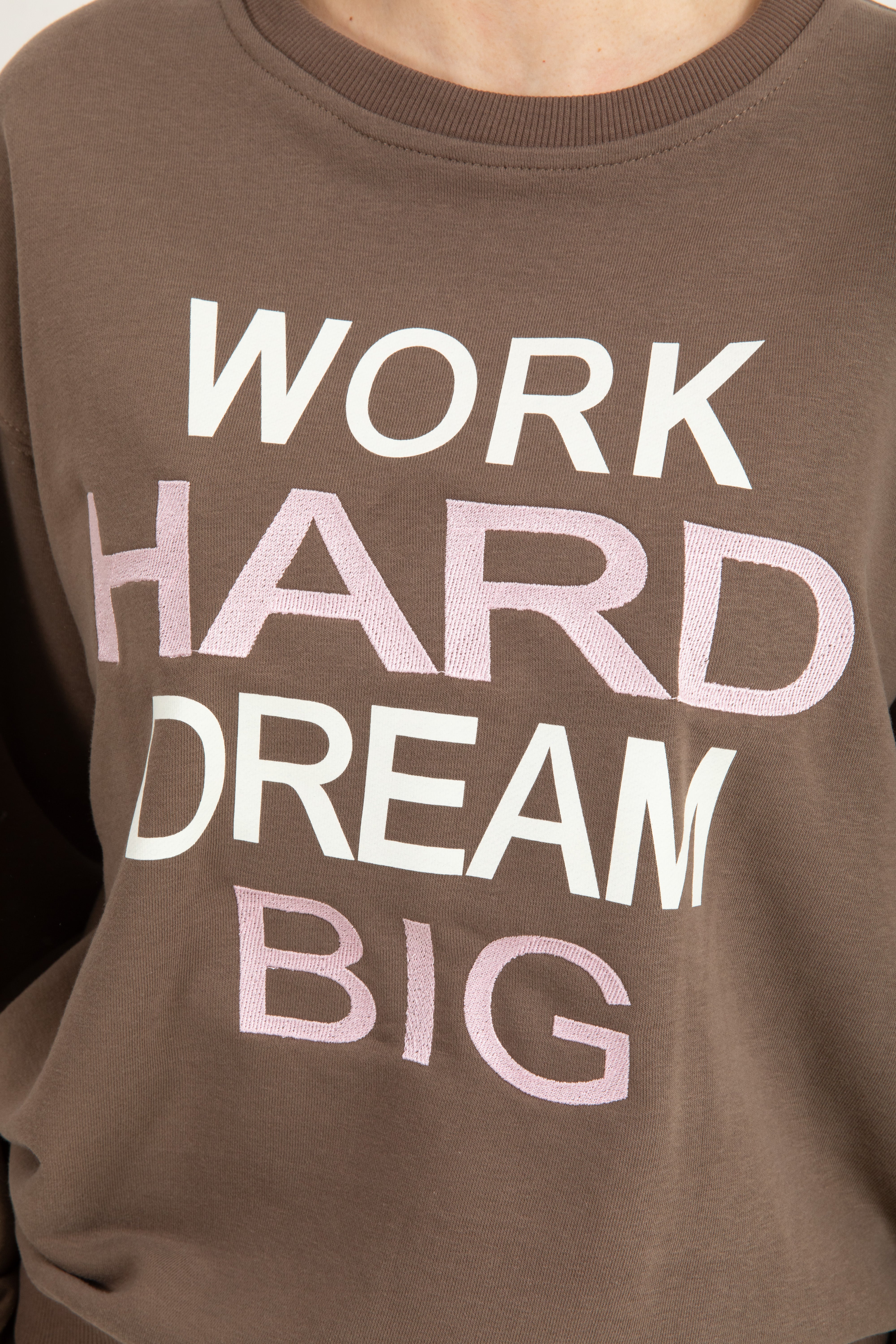 Felpa "Work hard, Dream big" Tensione IN