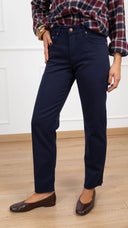 Jeans boot cut color elasticizzato variante blu Tensione IN
